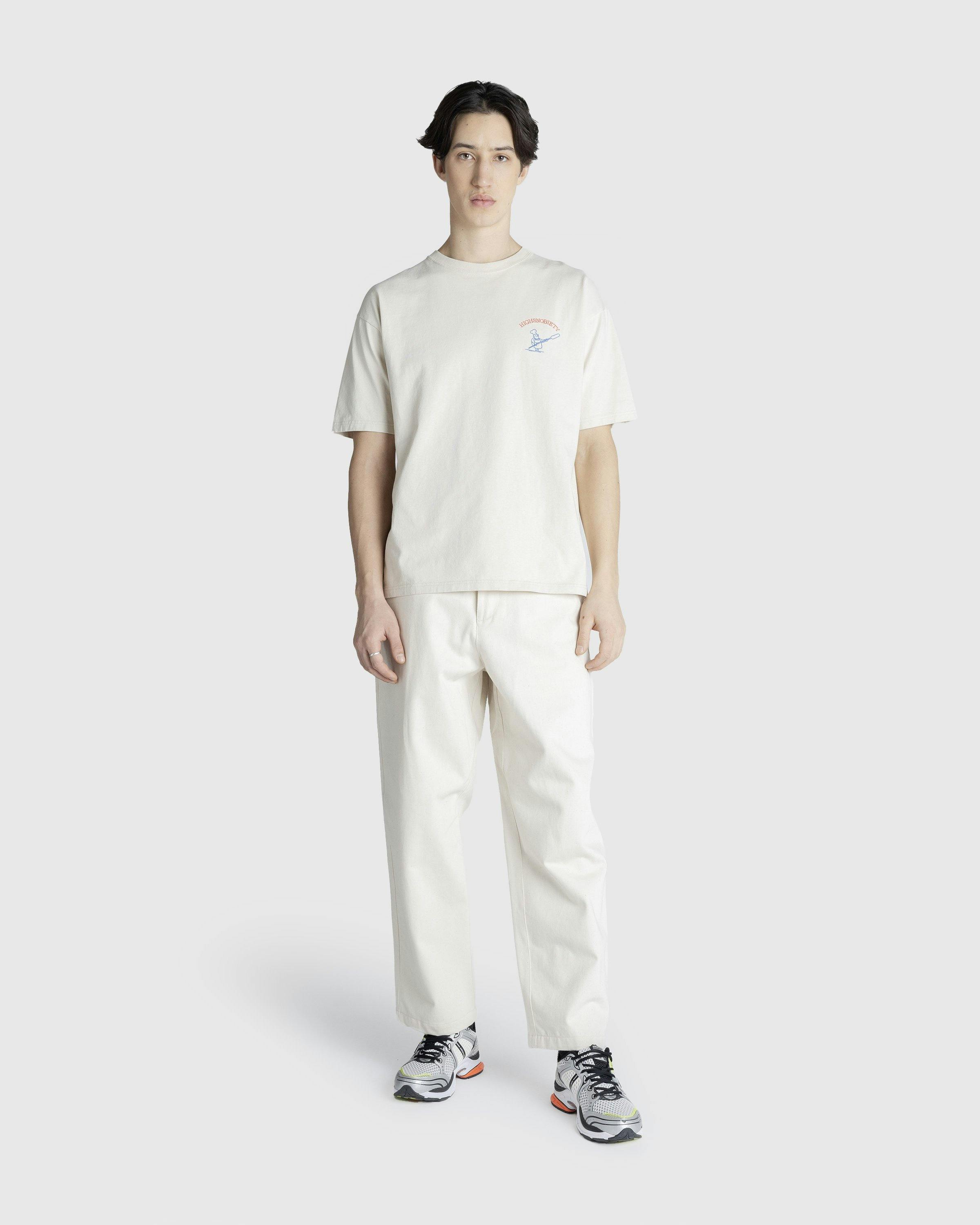 Beigel Bake x Highsnobiety - Eggshell Short Sleeves Tee - Clothing -  - Image 4