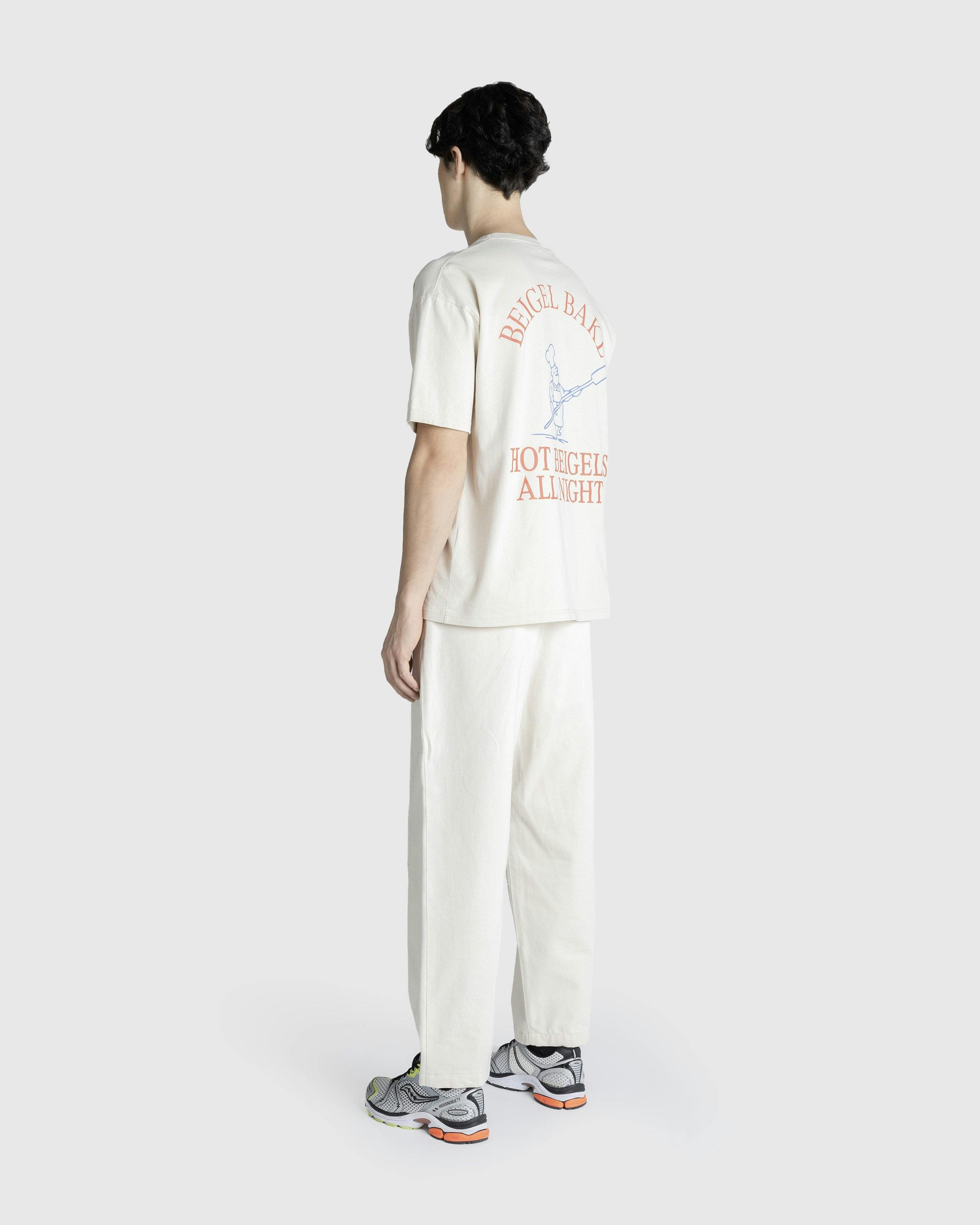 Beigel Bake x Highsnobiety - Eggshell Short Sleeves Tee - Clothing -  - Image 5