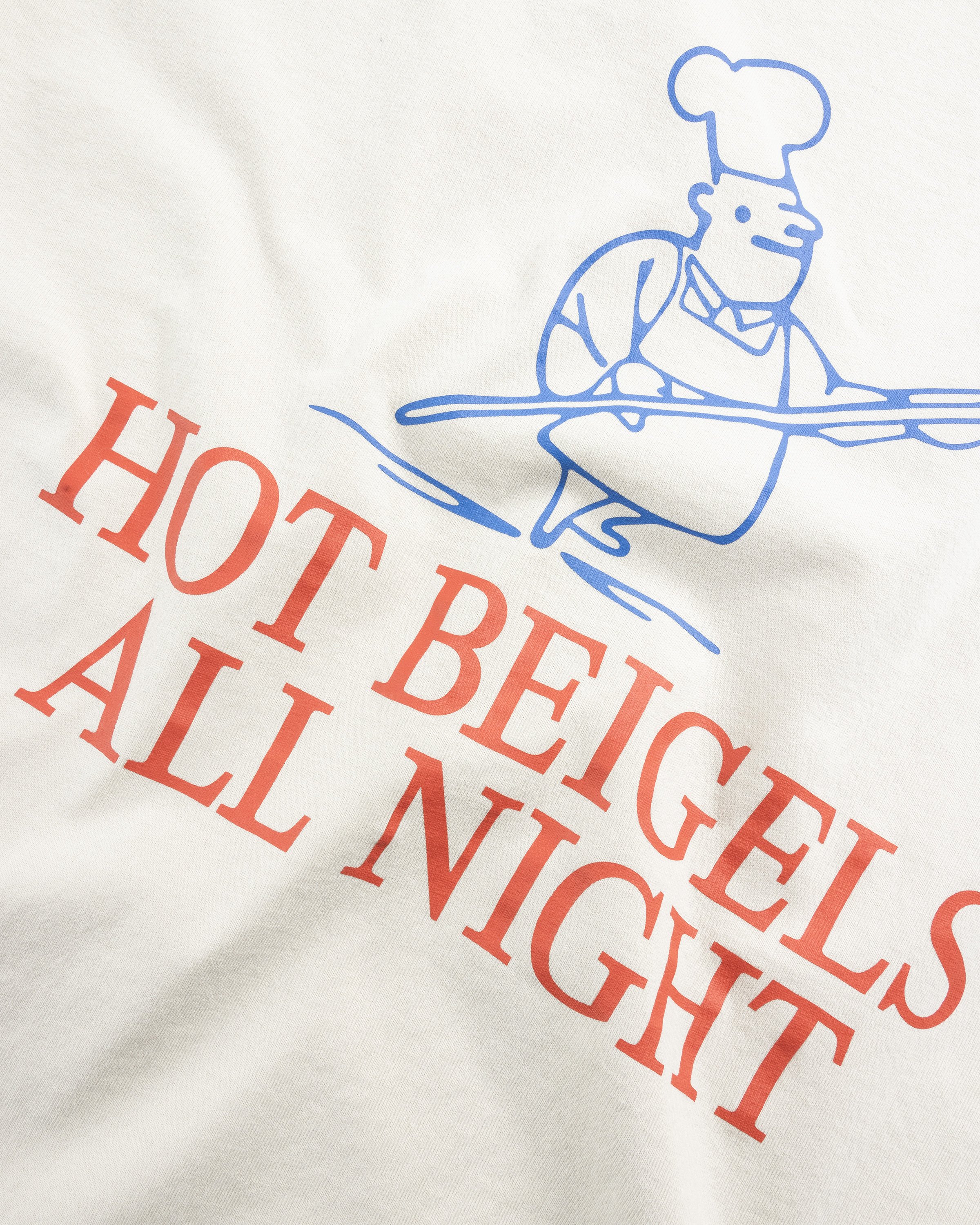 Beigel Bake x Highsnobiety - Eggshell Short Sleeves Tee - Clothing -  - Image 8