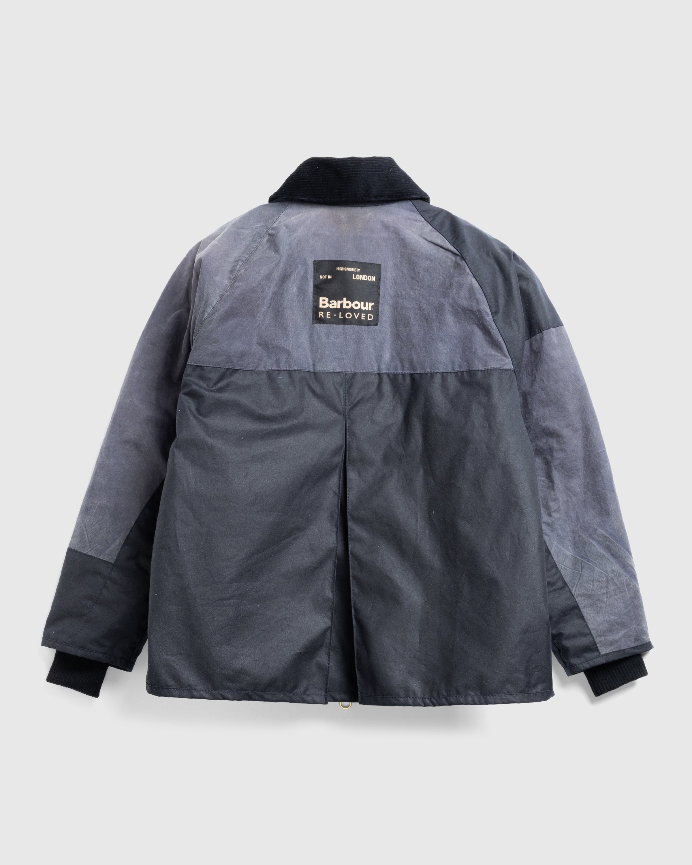 Barbour x Highsnobiety - Re-Loved Cropped Bedale Jacket 1 - 36 - Grey-Black - Clothing - Olive - Image 2