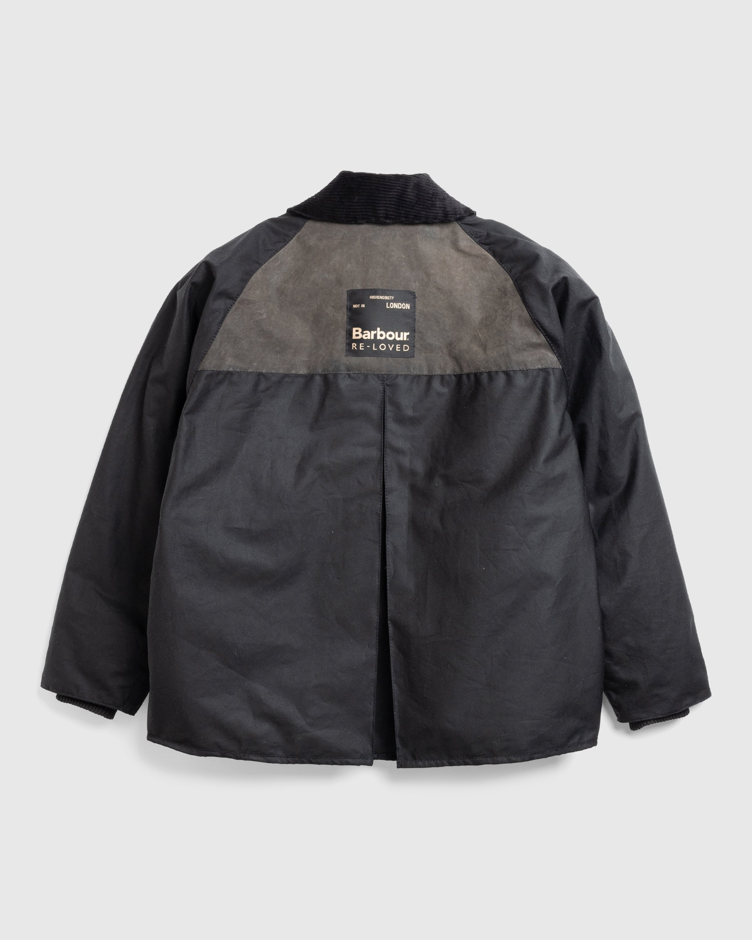 Barbour x Highsnobiety - Re-Loved Cropped Bedale Jacket 1 - 38 - Black - Clothing -  - Image 2