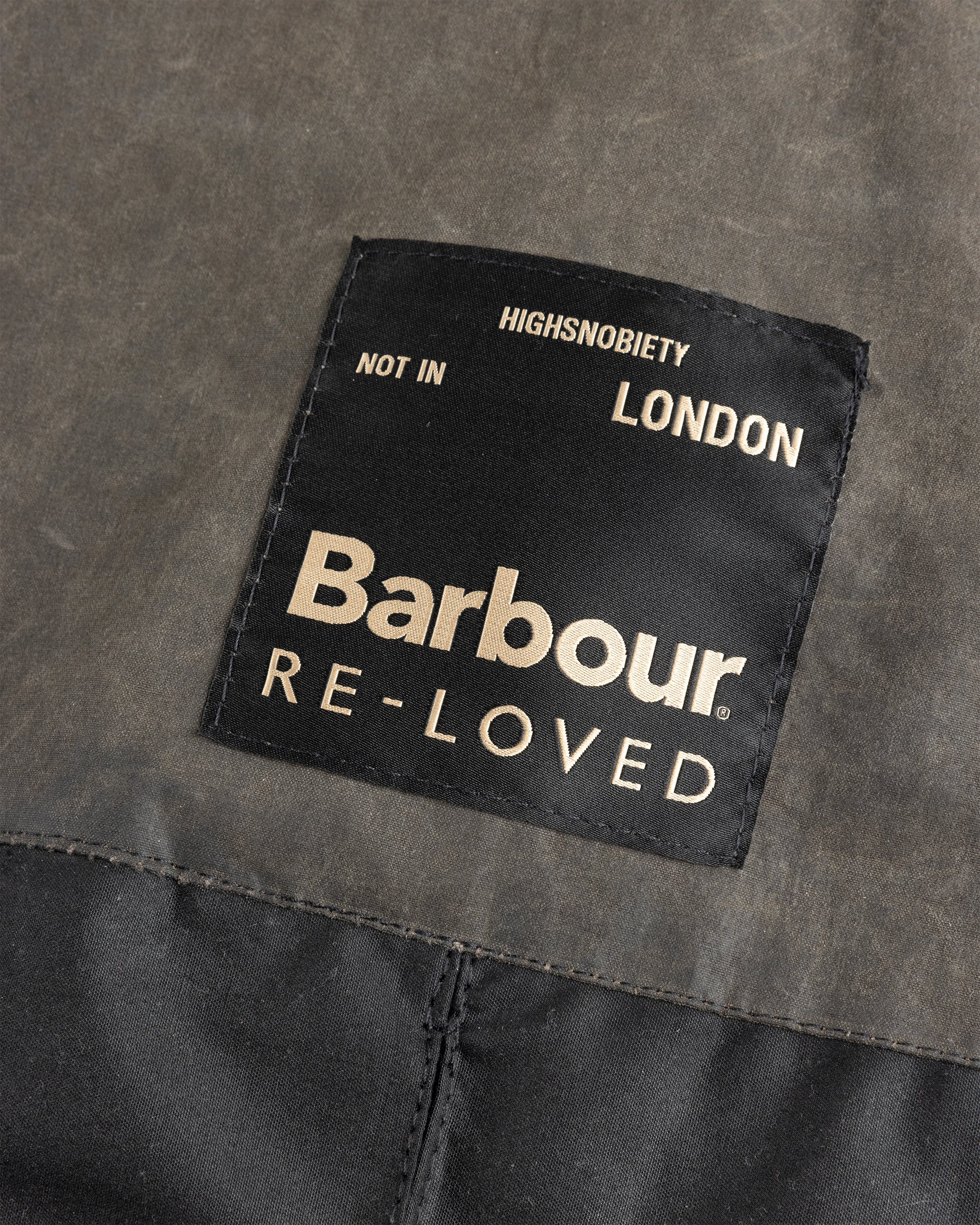 Barbour x Highsnobiety - Re-Loved Cropped Bedale Jacket 1 - 38 - Black - Clothing -  - Image 4