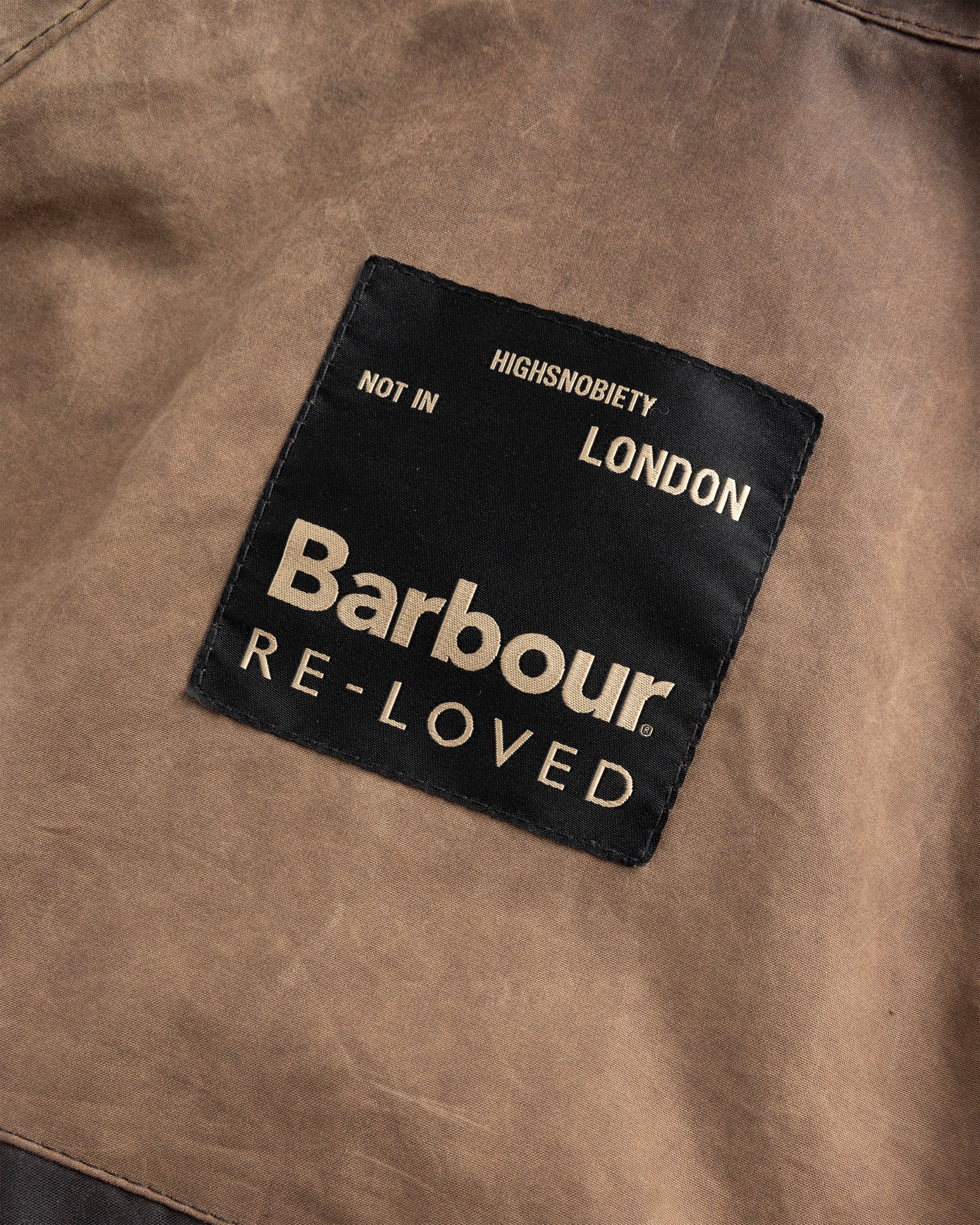 Barbour x Highsnobiety - Re-Loved Cropped Bedale Jacket 1 - 36 - Rusty-Brown - Clothing -  - Image 4