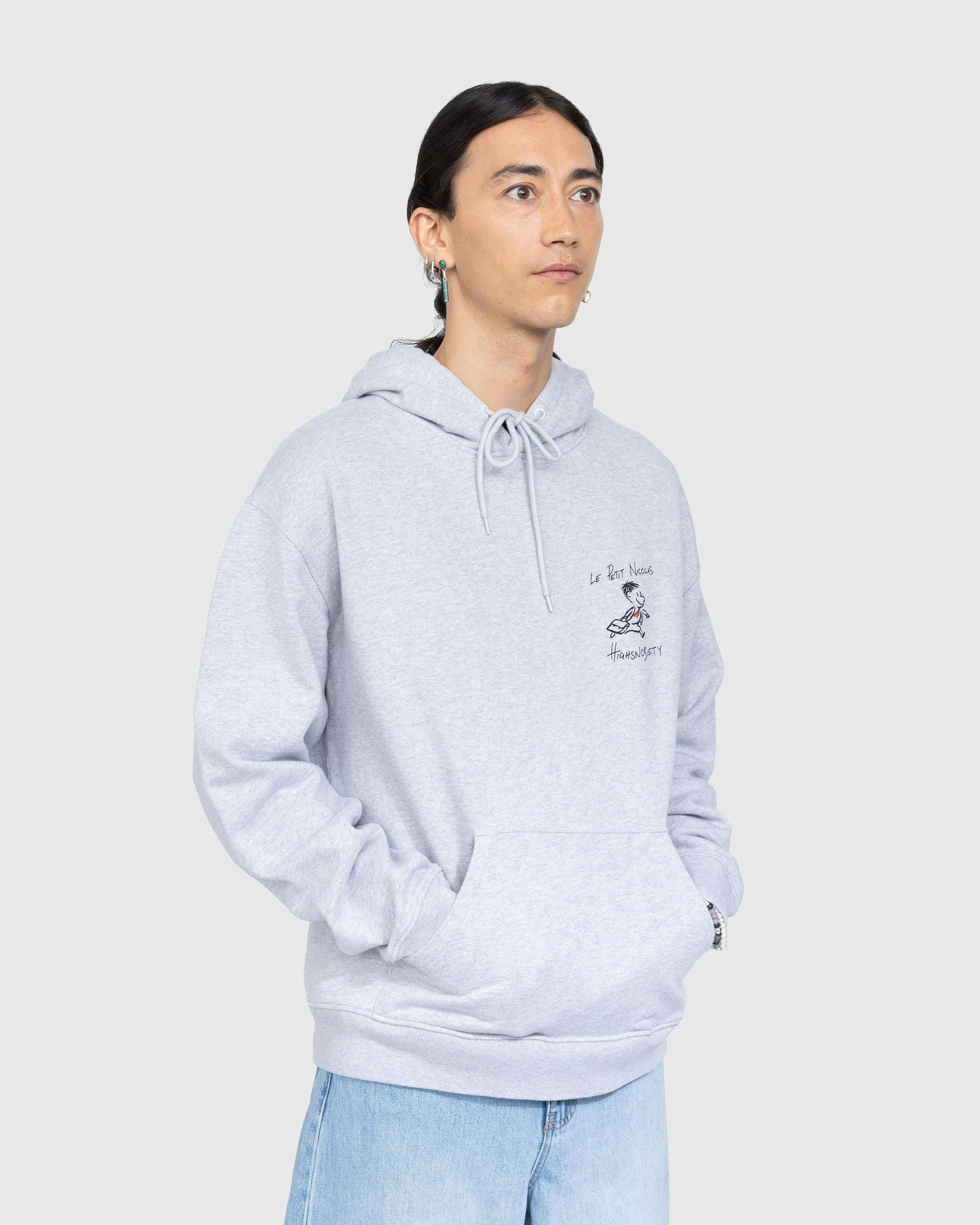 Le Petit Nicolas x Highsnobiety - Hoodie Grey - Clothing - Grey - Image 4