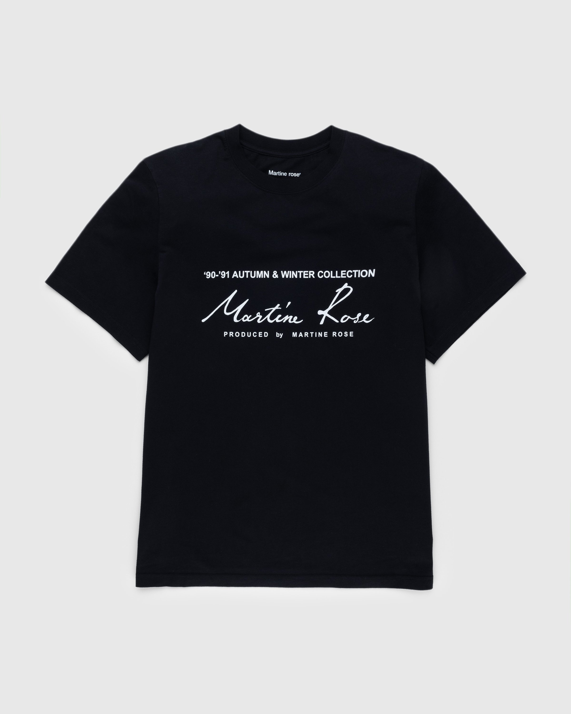 Martine Rose - Classic S/S T-Shirt Black - Clothing - Black - Image 1