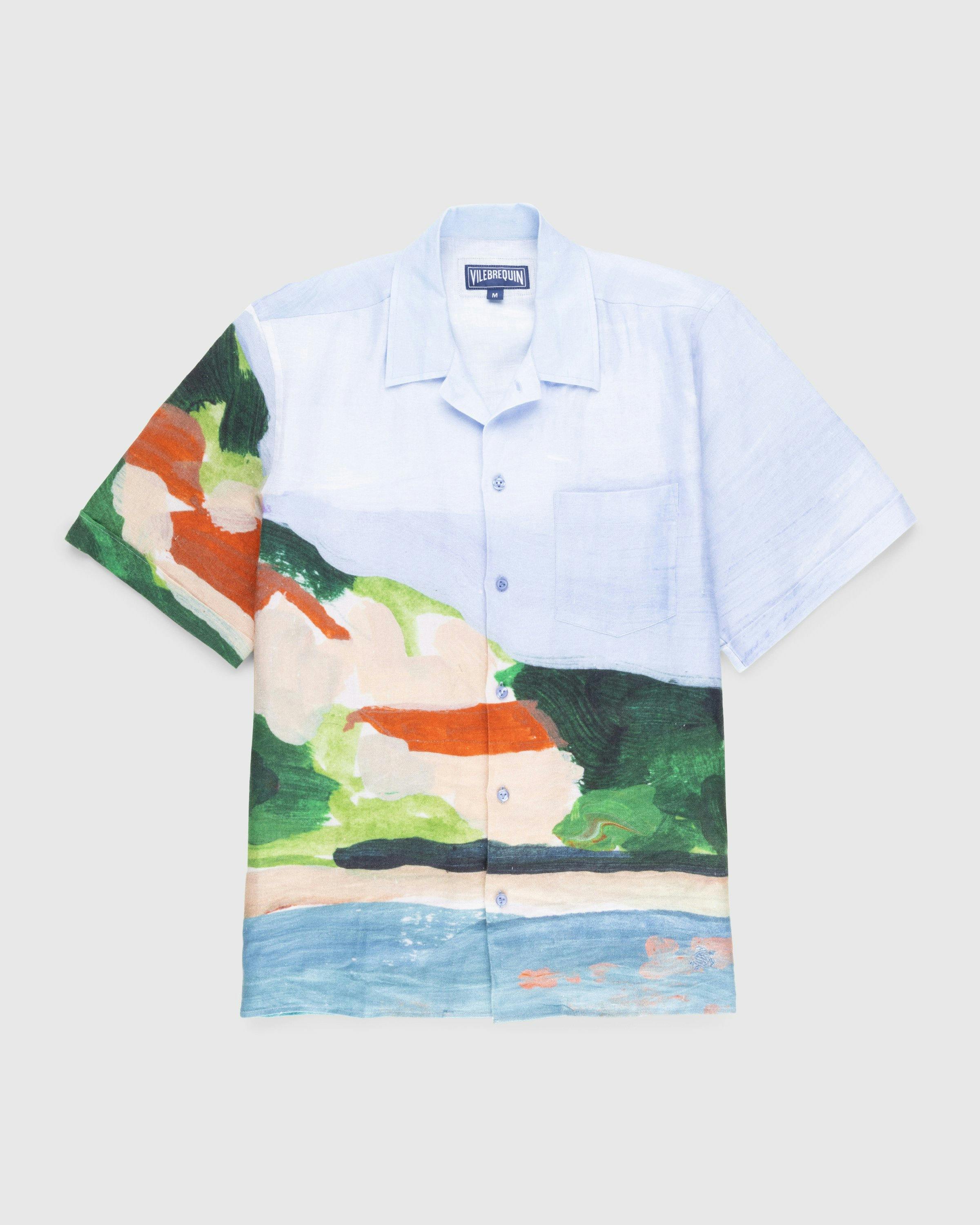 Vilebrequin x Highsnobiety - Printed Shirt Chambray - Clothing - Blue - Image 1