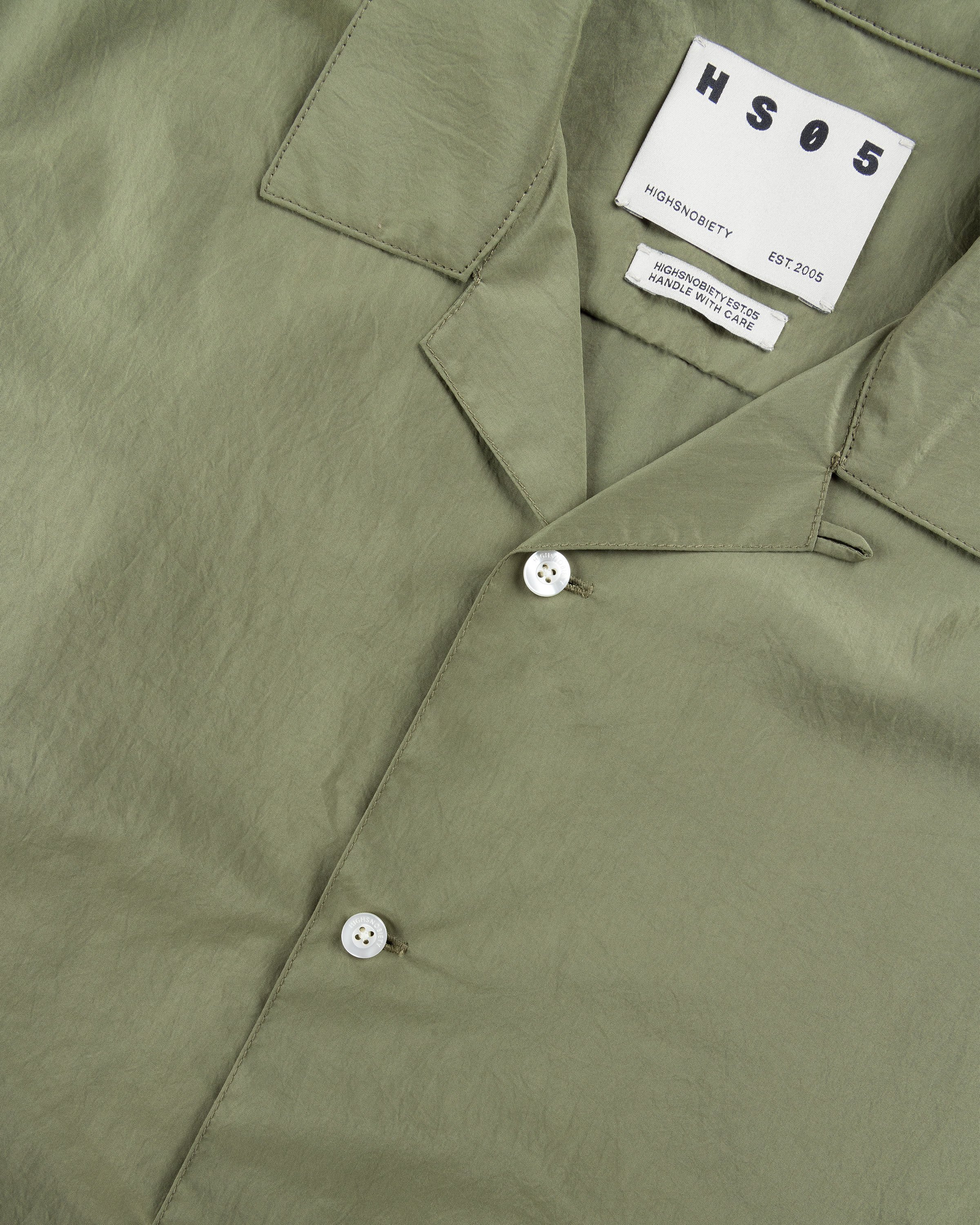 Highsnobiety HS05 - Boxy SS Shirt Green - Clothing - Green - Image 8