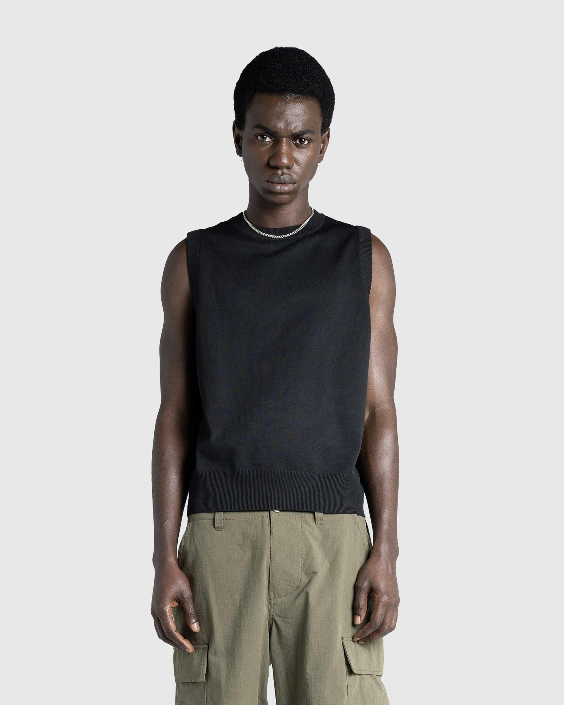 Highsnobiety HS05 - Poly Knit Tank Top Black - Clothing - Black - Image 3