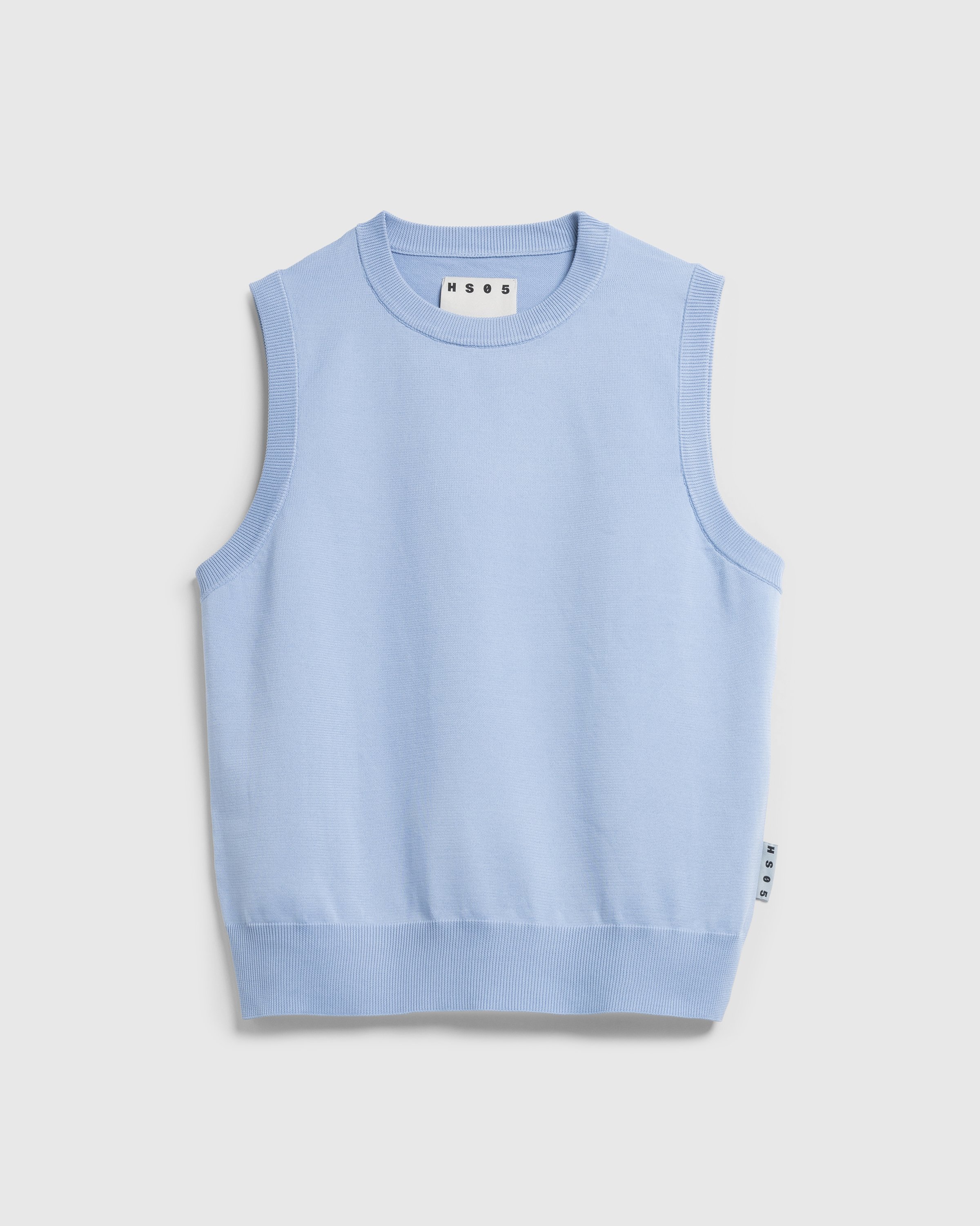 Highsnobiety HS05 - Poly Knit Tank Top - Clothing - Blue - Image 1