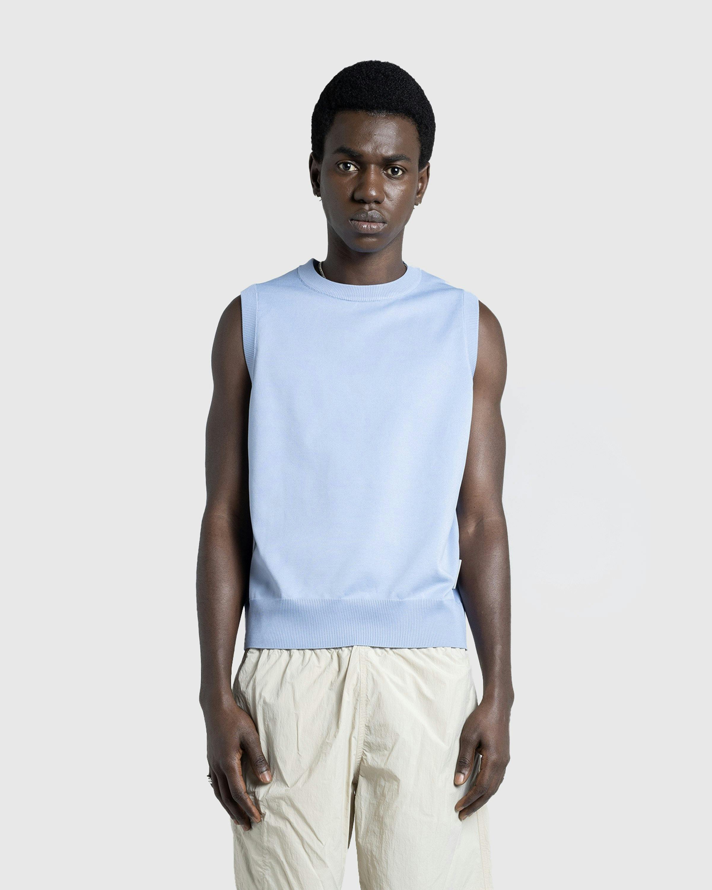 Highsnobiety HS05 - Poly Knit Tank Top - Clothing - Blue - Image 3