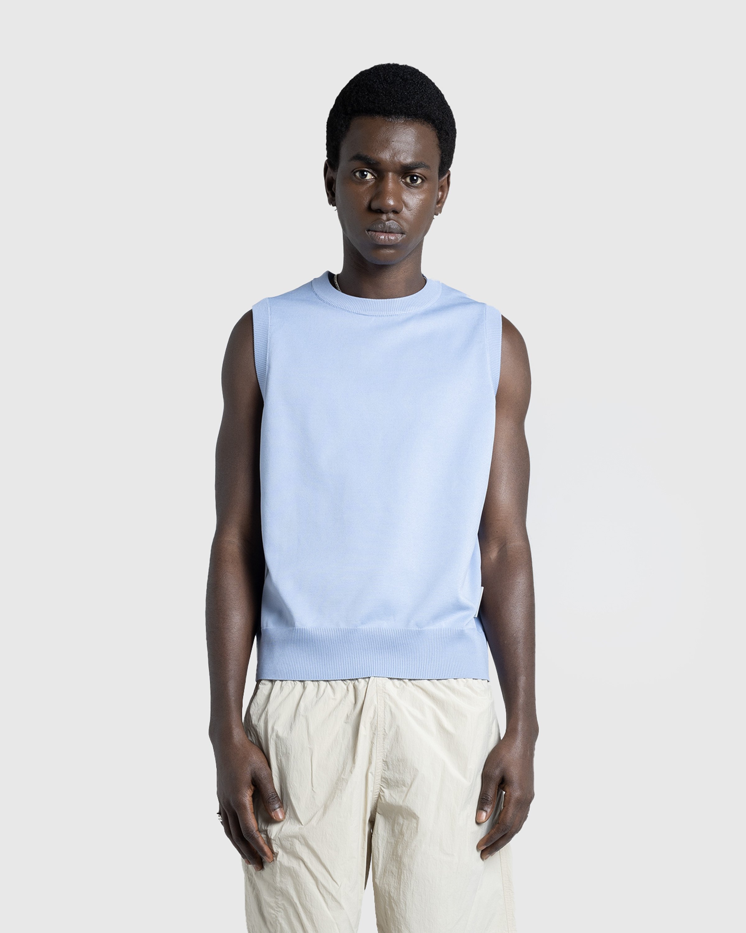 Highsnobiety HS05 - Poly Knit Tank Top - Clothing - Blue - Image 3