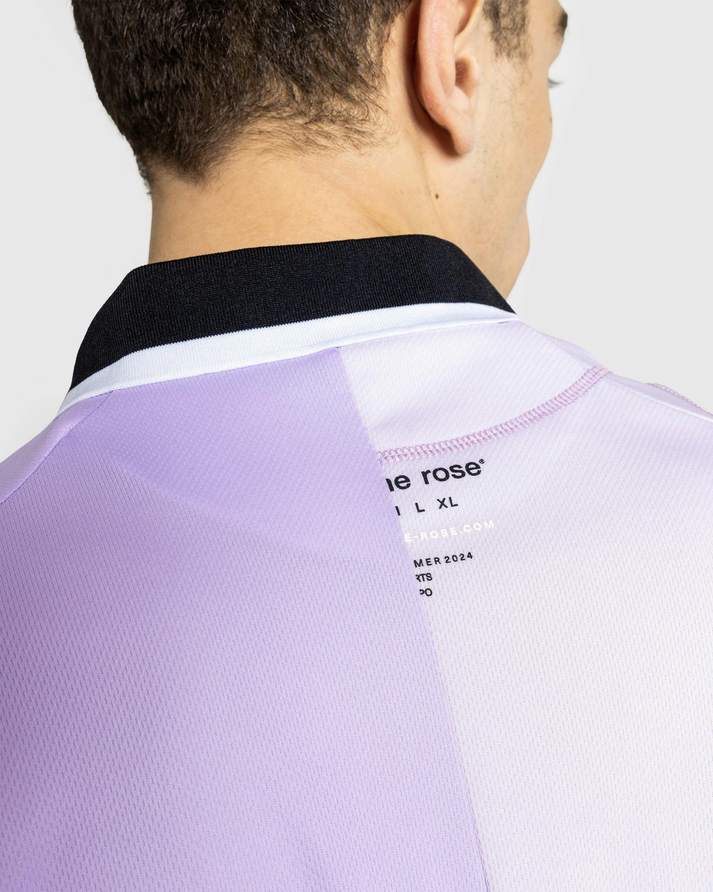 Martine Rose - Half And Half Football Top Lilac - Clothing - Purple - Image 6