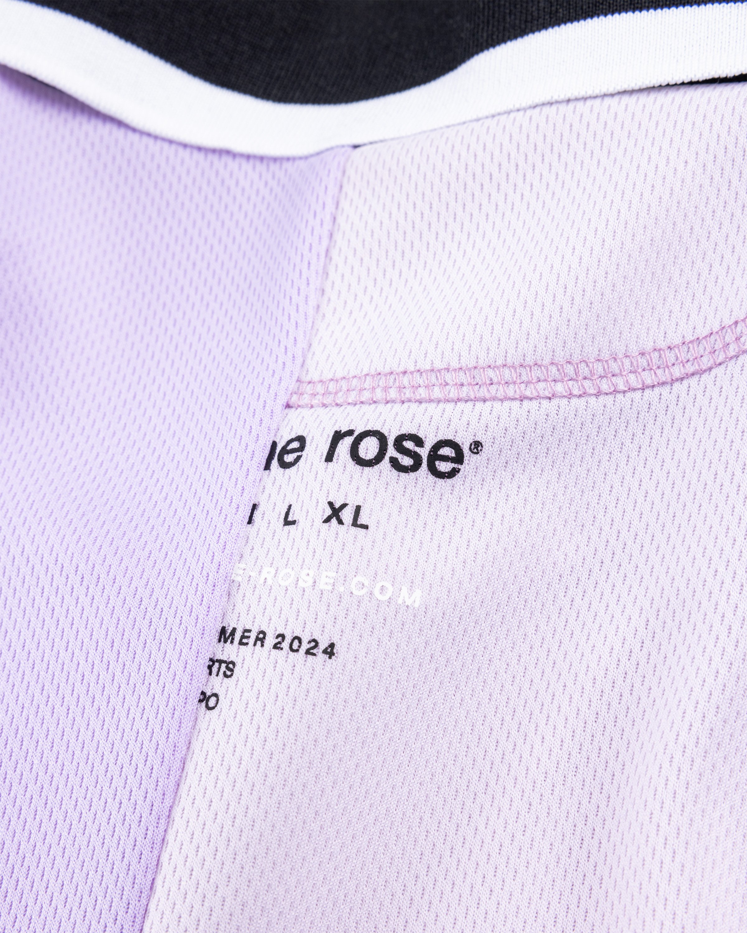 Martine Rose - Half And Half Football Top Lilac - Clothing - Purple - Image 8