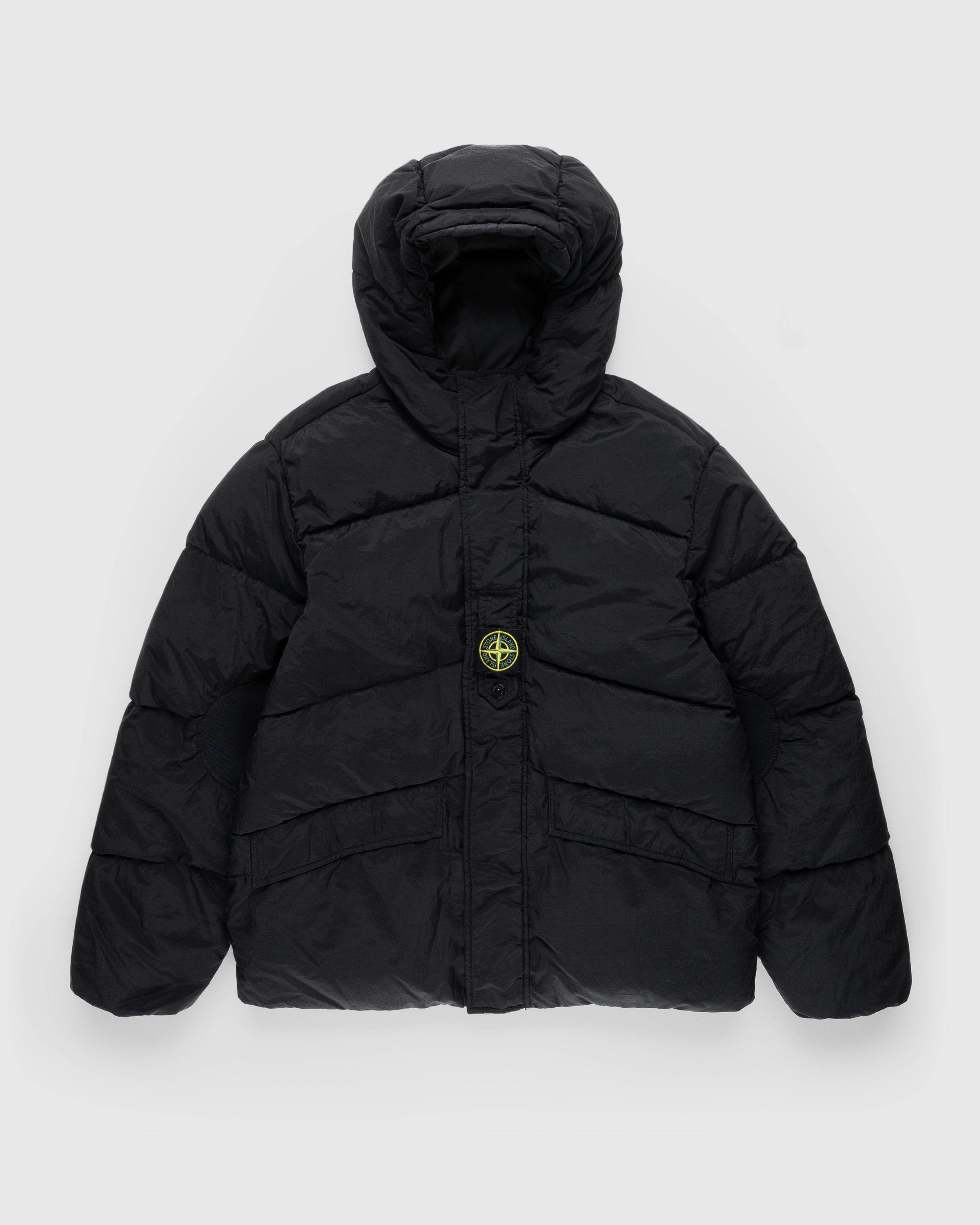 Stone Island - Reversible Nylon Metal Down Jacket Black - Clothing - Black - Image 1