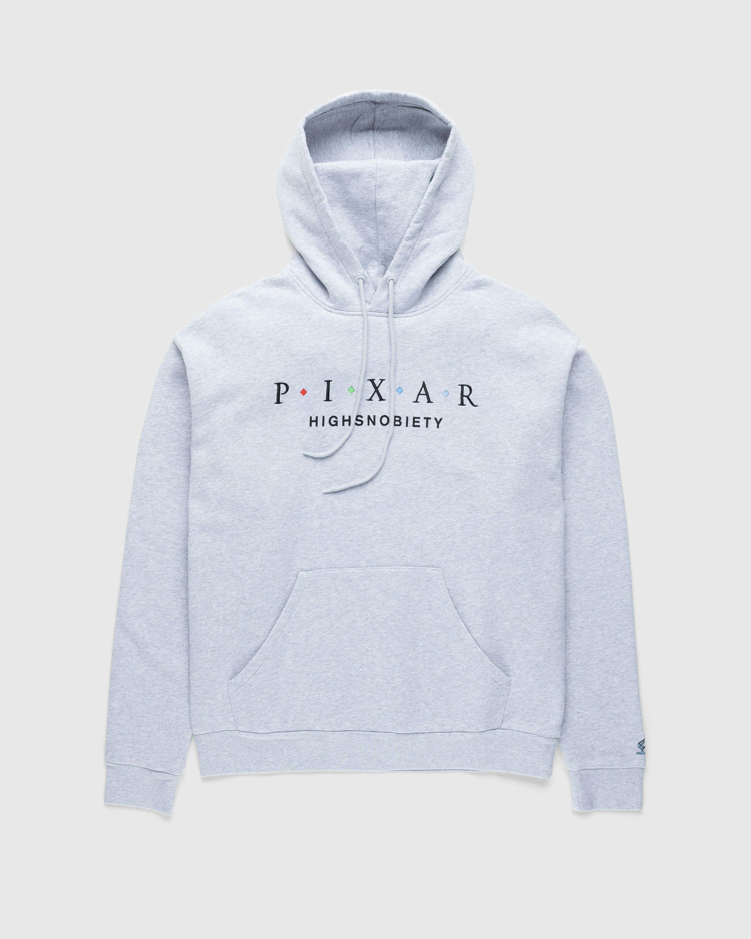 Highsnobiety x Pixar - Logo Hoodie Gray  - Clothing - Grey - Image 1