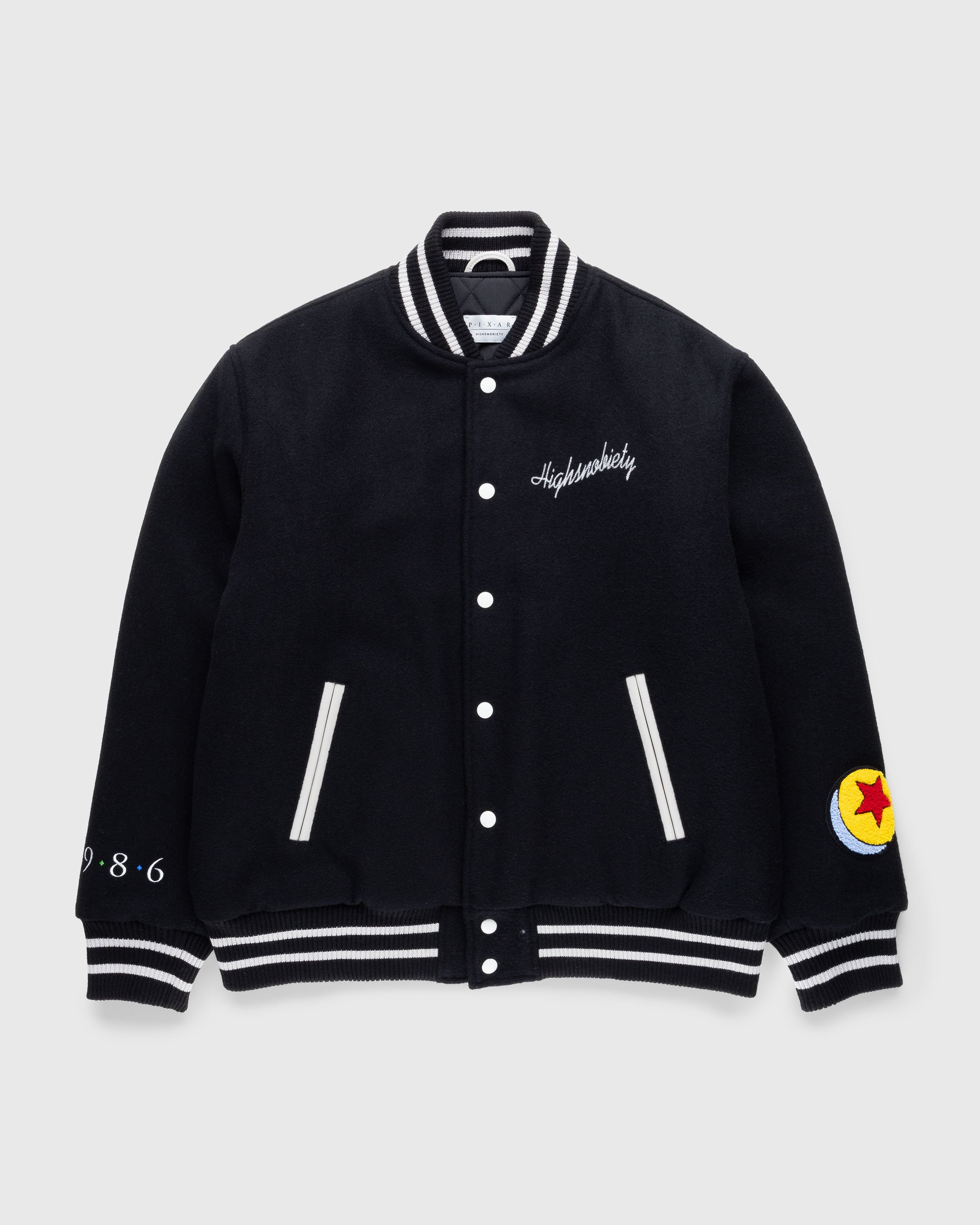 Highsnobiety x Pixar - Varsity Jacket Black  - Clothing - Black - Image 2