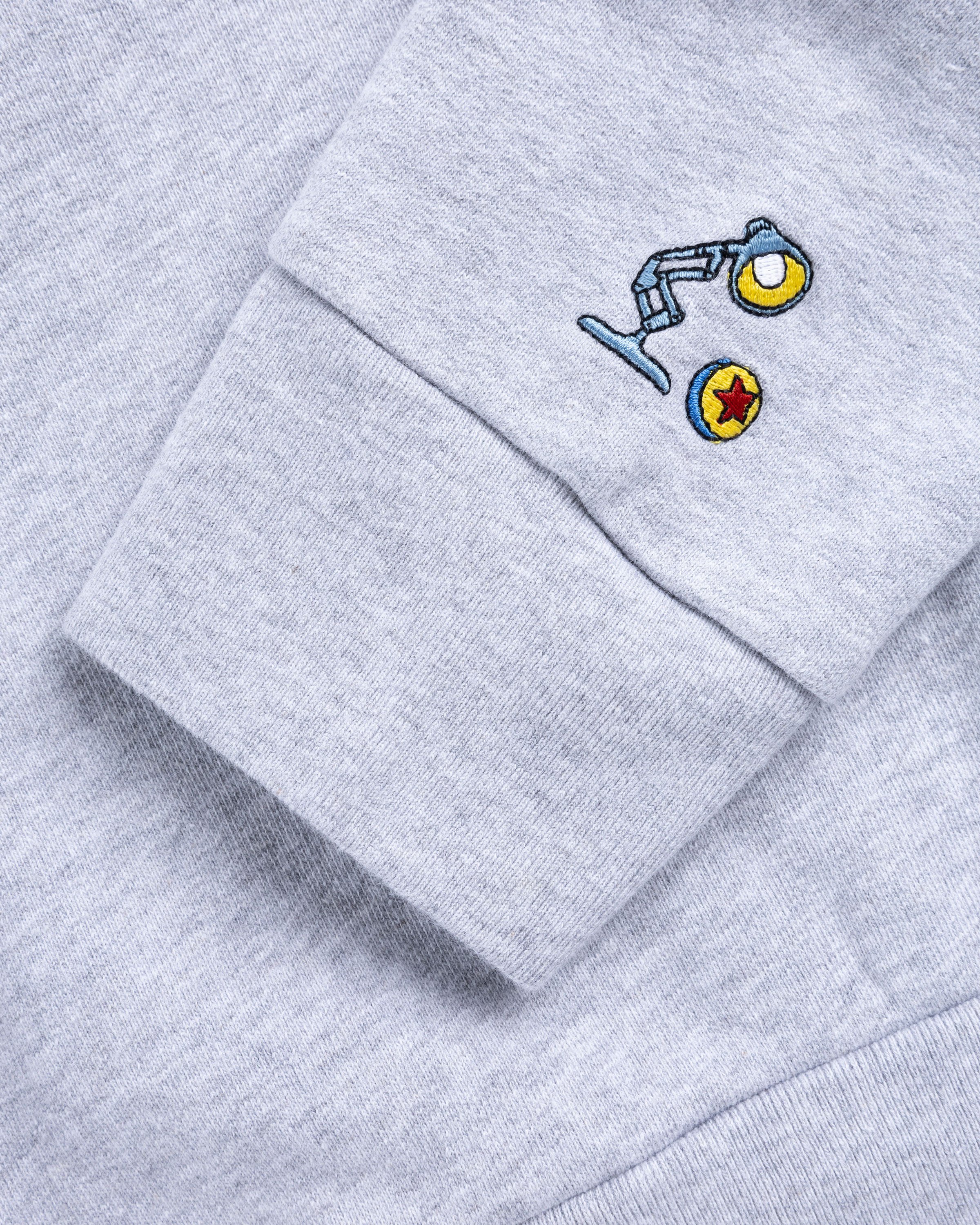 Highsnobiety x Pixar - Logo Hoodie Gray  - Clothing - Grey - Image 7