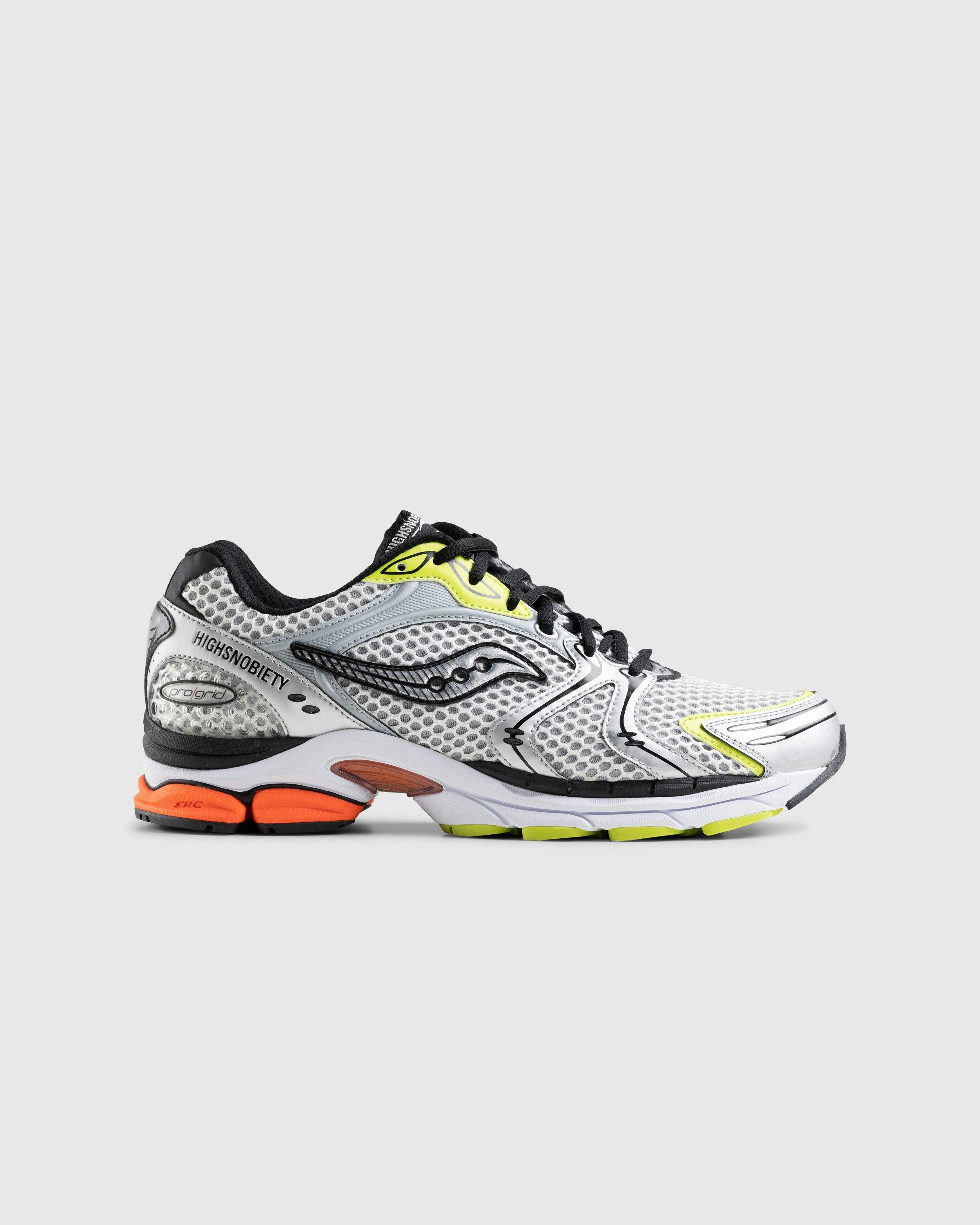 Saucony x Highsnobiety - Pro Grid Triumph 4 Silver/Multi - Footwear - Silver - Image 1