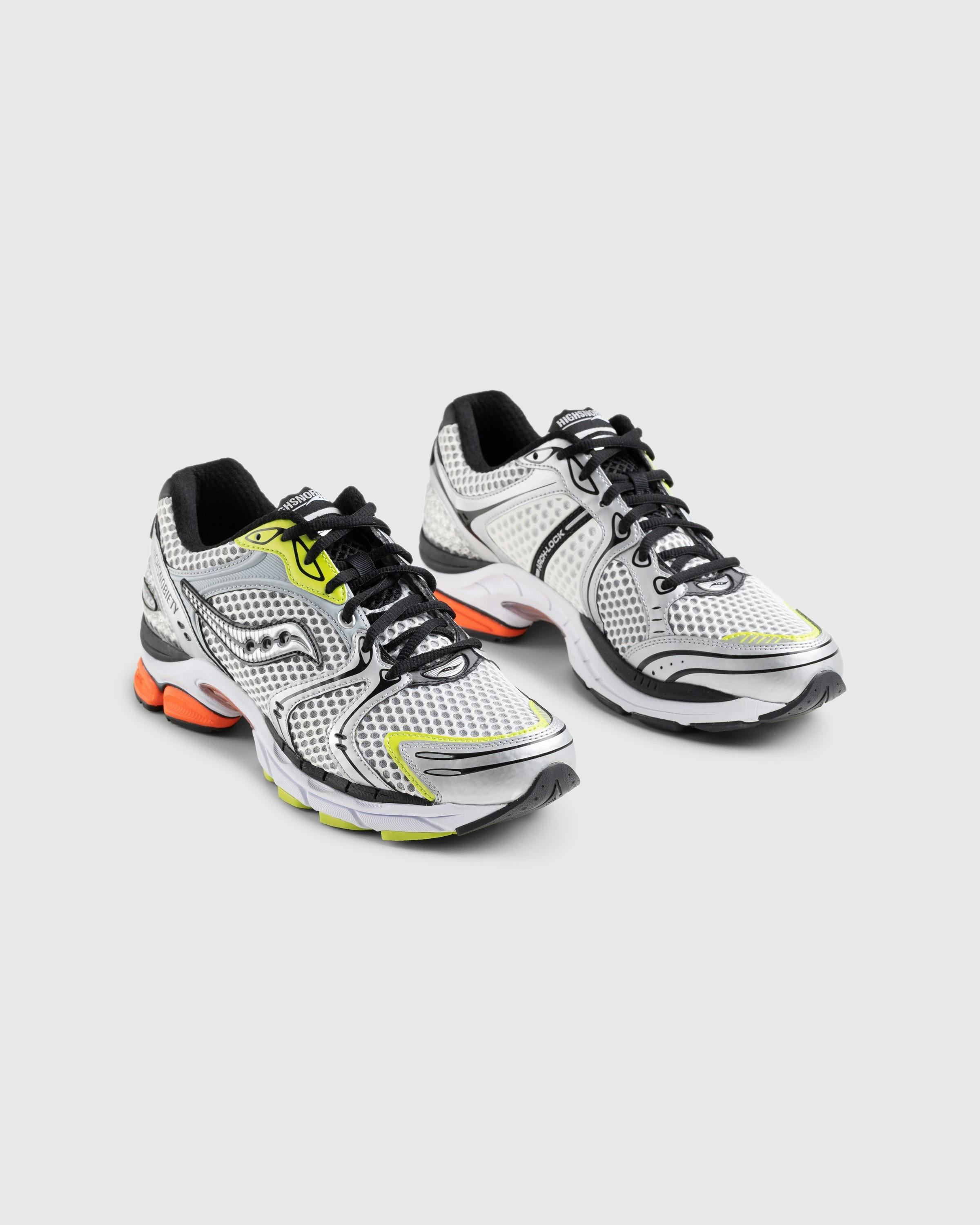 Saucony x Highsnobiety - Pro Grid Triumph 4 Silver/Multi - Footwear - Silver - Image 3