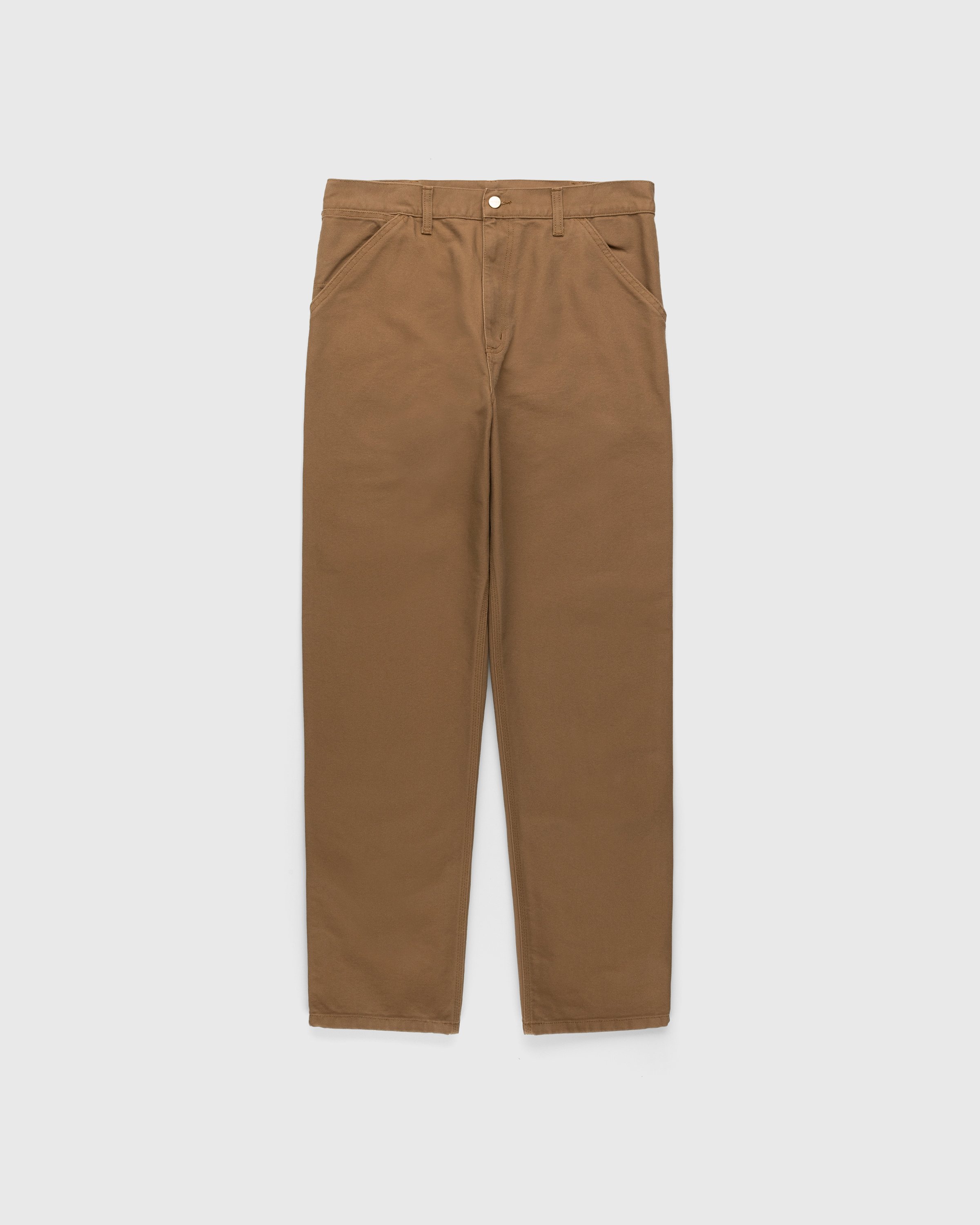 Carhartt WIP - Single Knee Pant Hamilton Brown - Clothing - Brown - Image 1