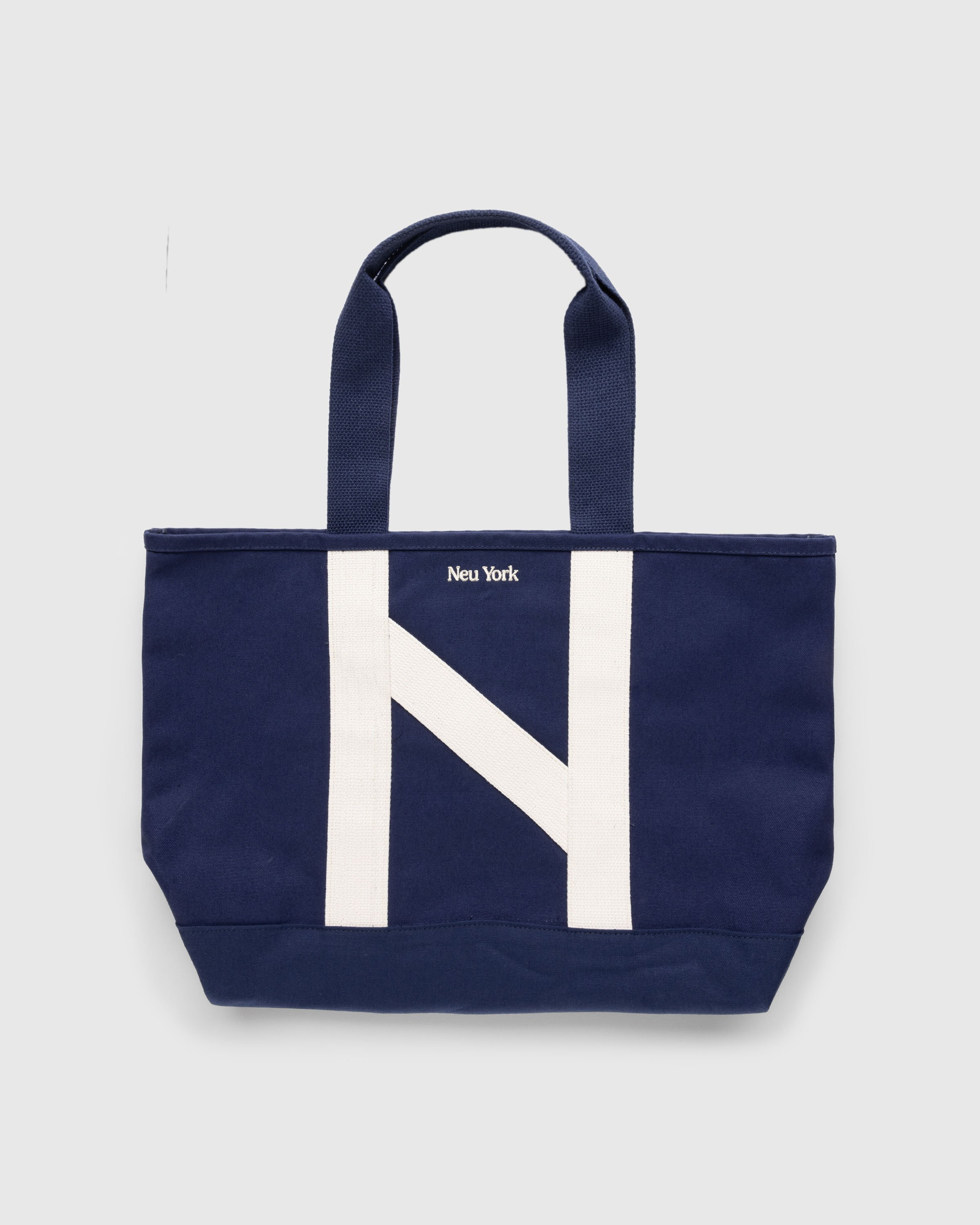 Highsnobiety - Neu York Canvas Tote Bag - Accessories - Blue - Image 1
