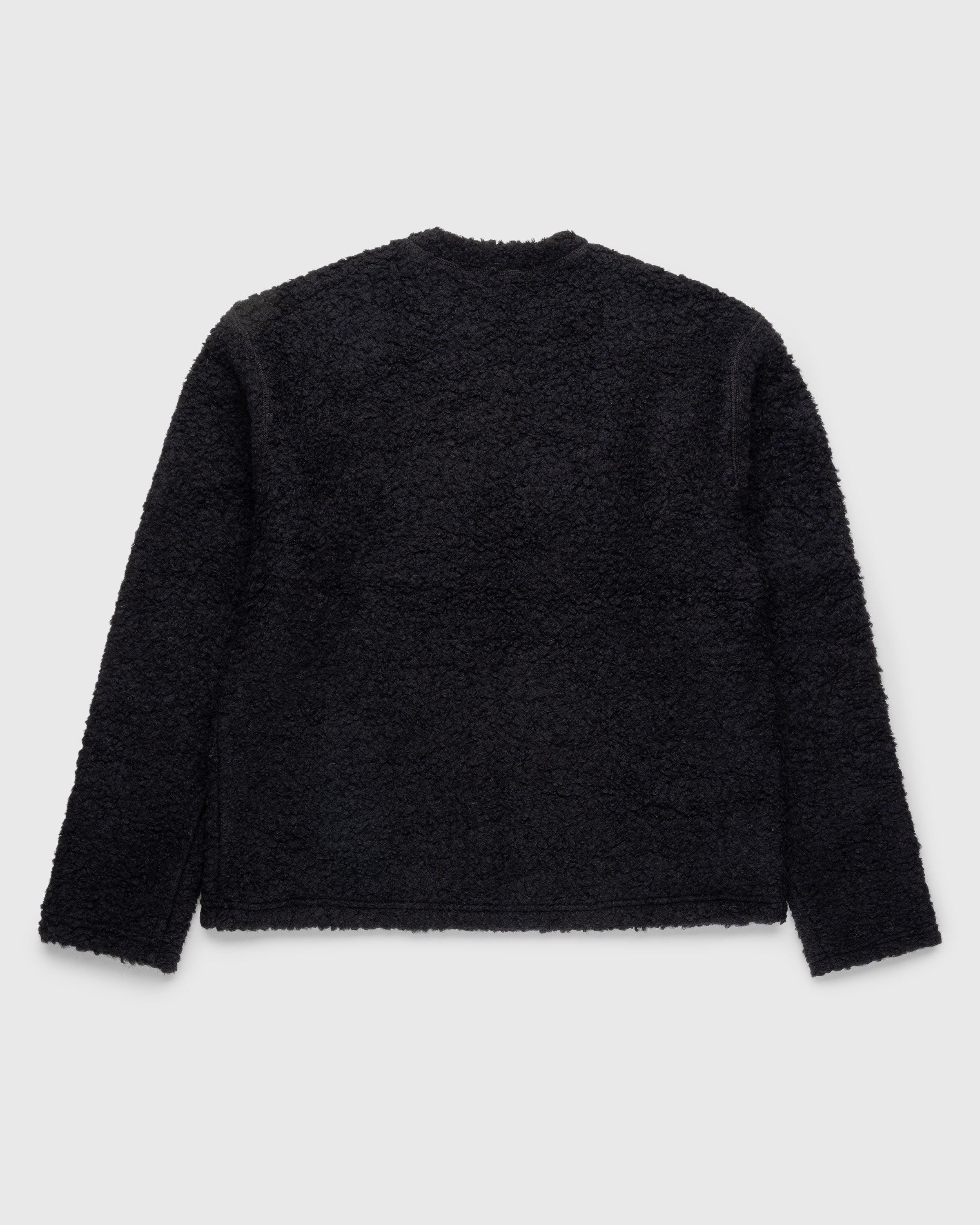 Highsnobiety HS05 - Wool Blend Inlaid Knit Crew Black - Clothing - Black - Image 2