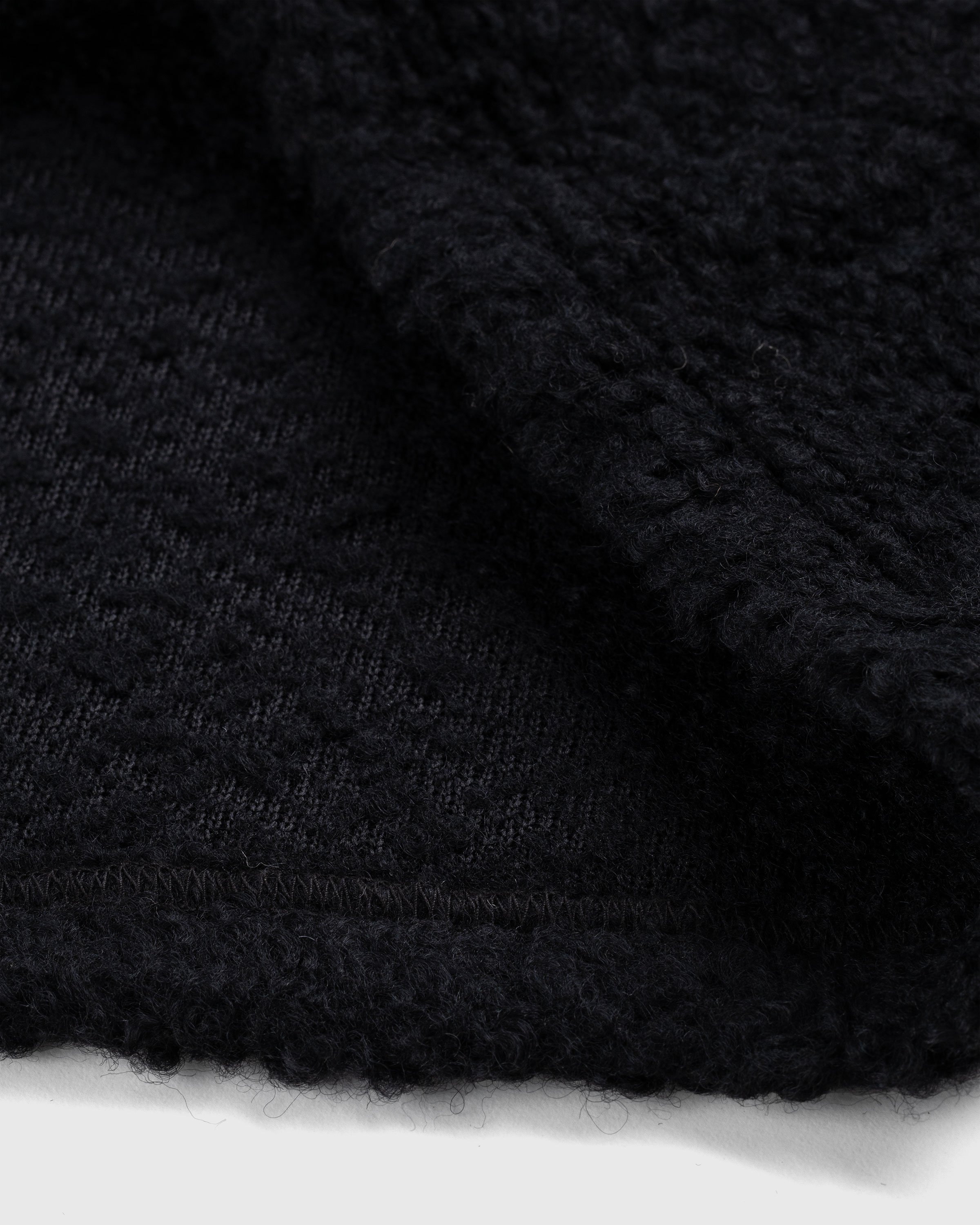 Highsnobiety HS05 - Wool Blend Inlaid Knit Crew Black - Clothing - Black - Image 7