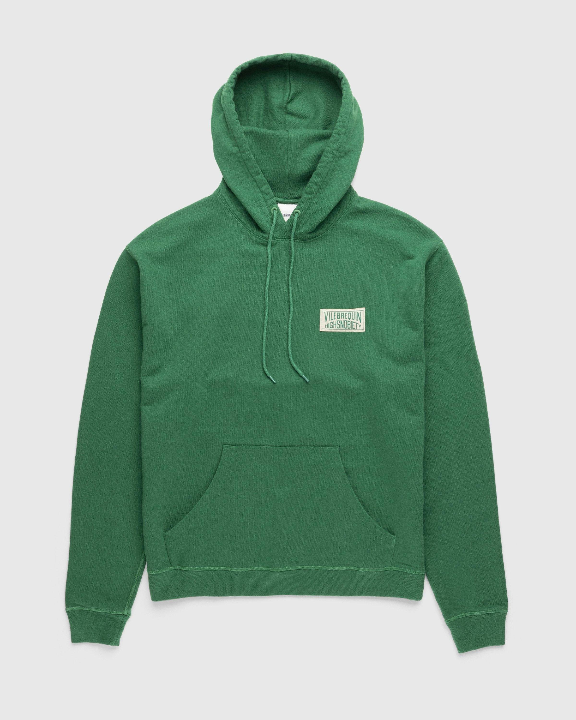 Vilebrequin x Highsnobiety - Logo Hoodie Green - Clothing - Green - Image 2