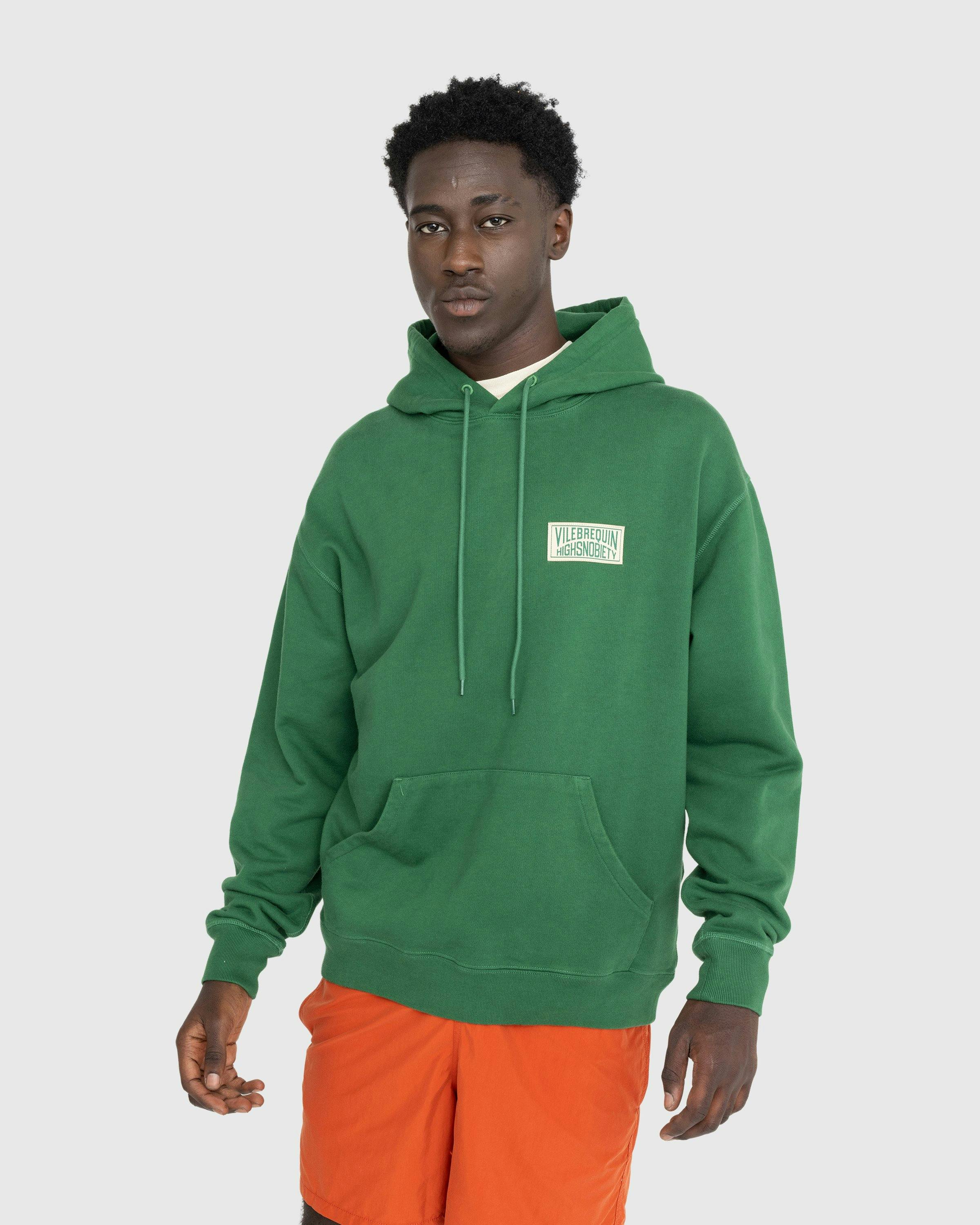 Vilebrequin x Highsnobiety - Logo Hoodie Green - Clothing - Green - Image 3