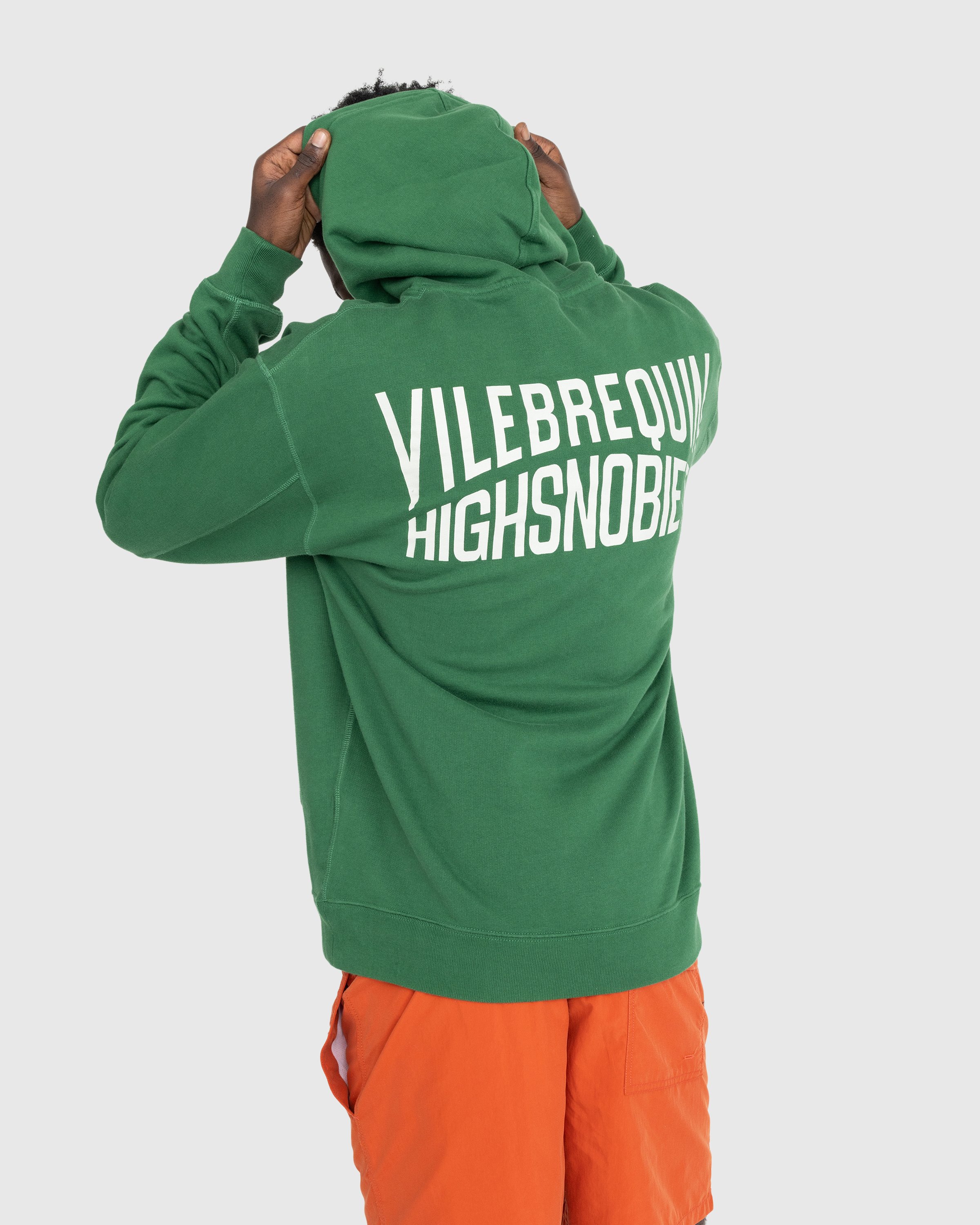 Vilebrequin x Highsnobiety - Logo Hoodie Green - Clothing - Green - Image 4