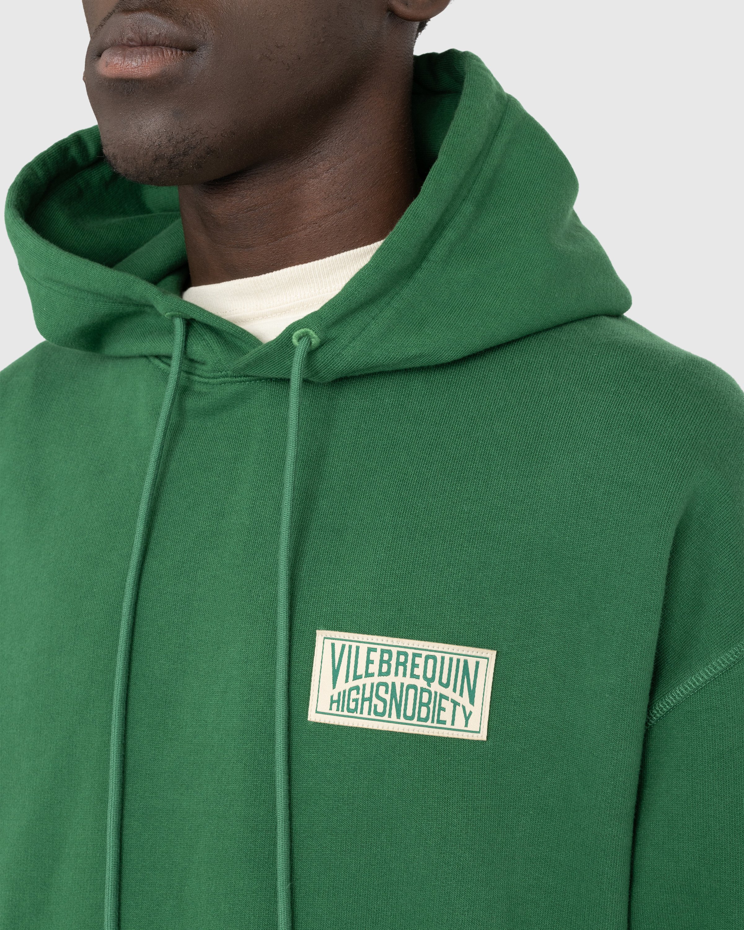 Vilebrequin x Highsnobiety - Logo Hoodie Green - Clothing - Green - Image 5