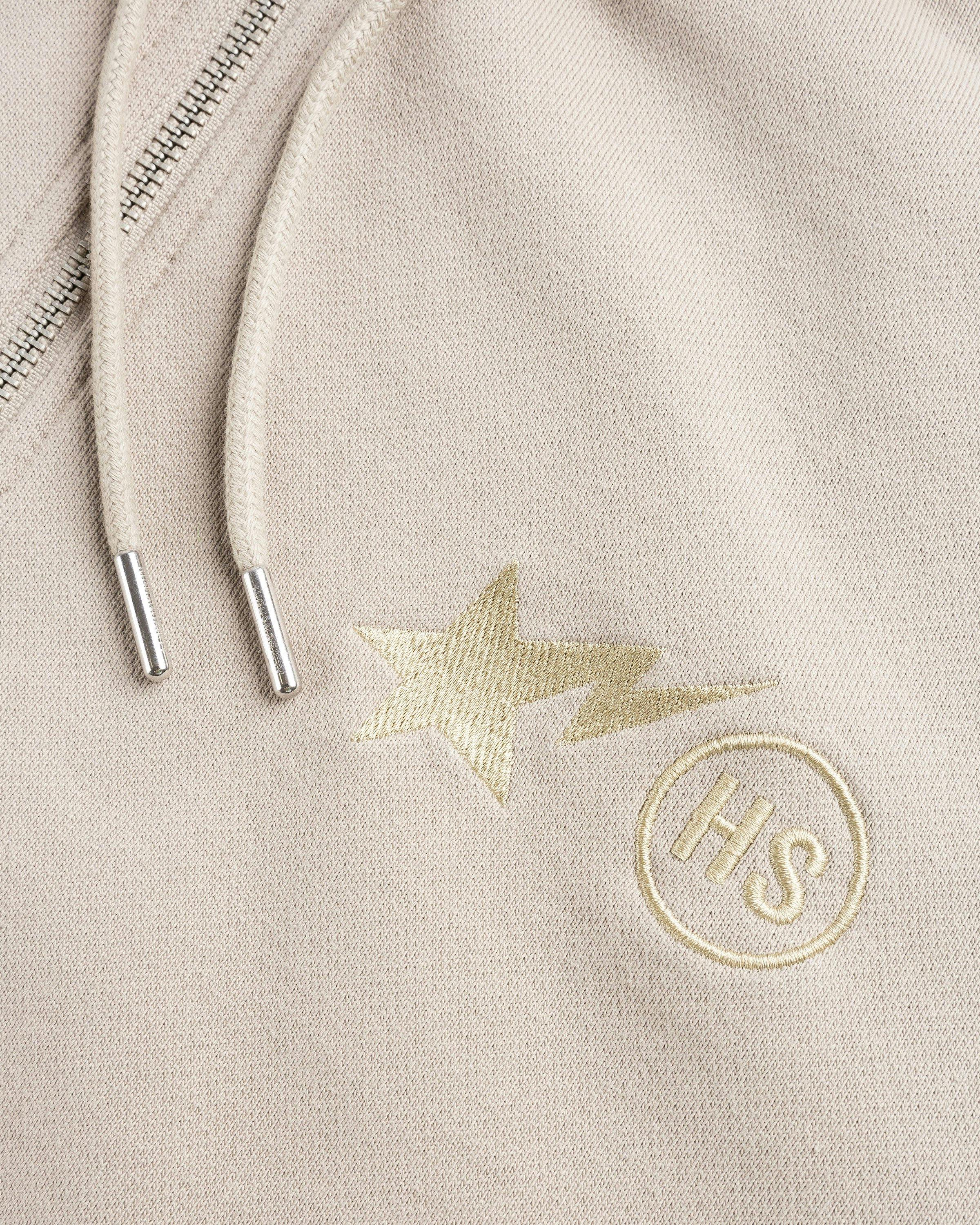 BAPE x Highsnobiety - Heavy Washed Zip Hoodie Beige - Clothing - Beige - Image 5