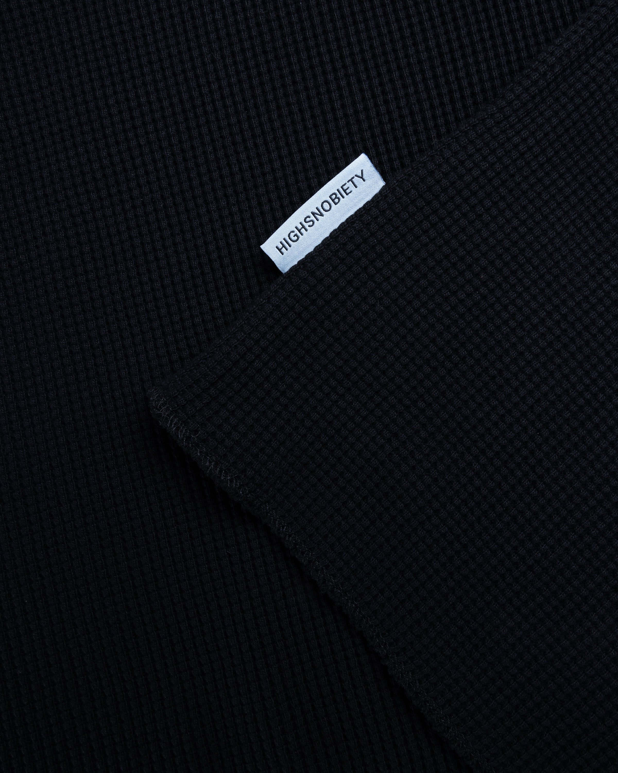 Highsnobiety HS05 - Thermal Short Sleeve Black - Clothing - Black - Image 7