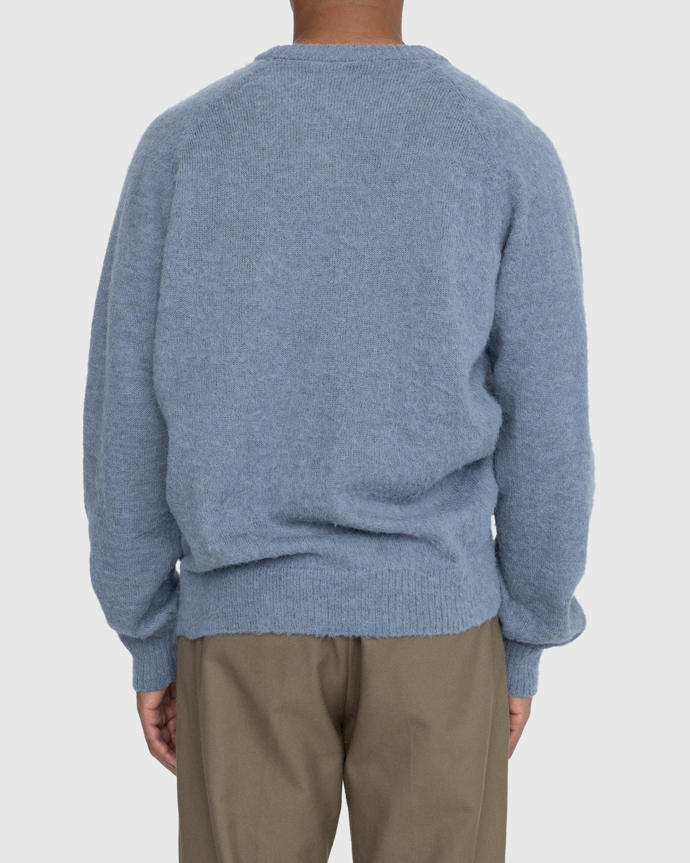Highsnobiety - Alpaca Raglan Sweater Blue - Clothing - Blue - Image 4