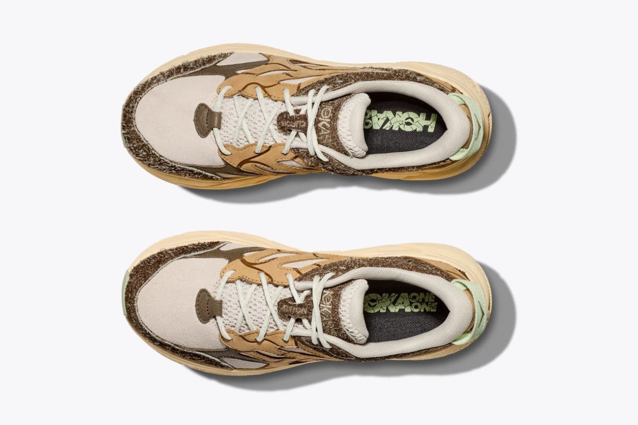 HOKA Elite Terrain System Clifton L Suede