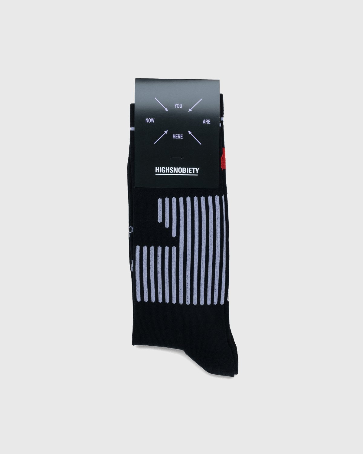 Highsnobiety - Performance Logo Socks Black - Accessories - Black - Image 2