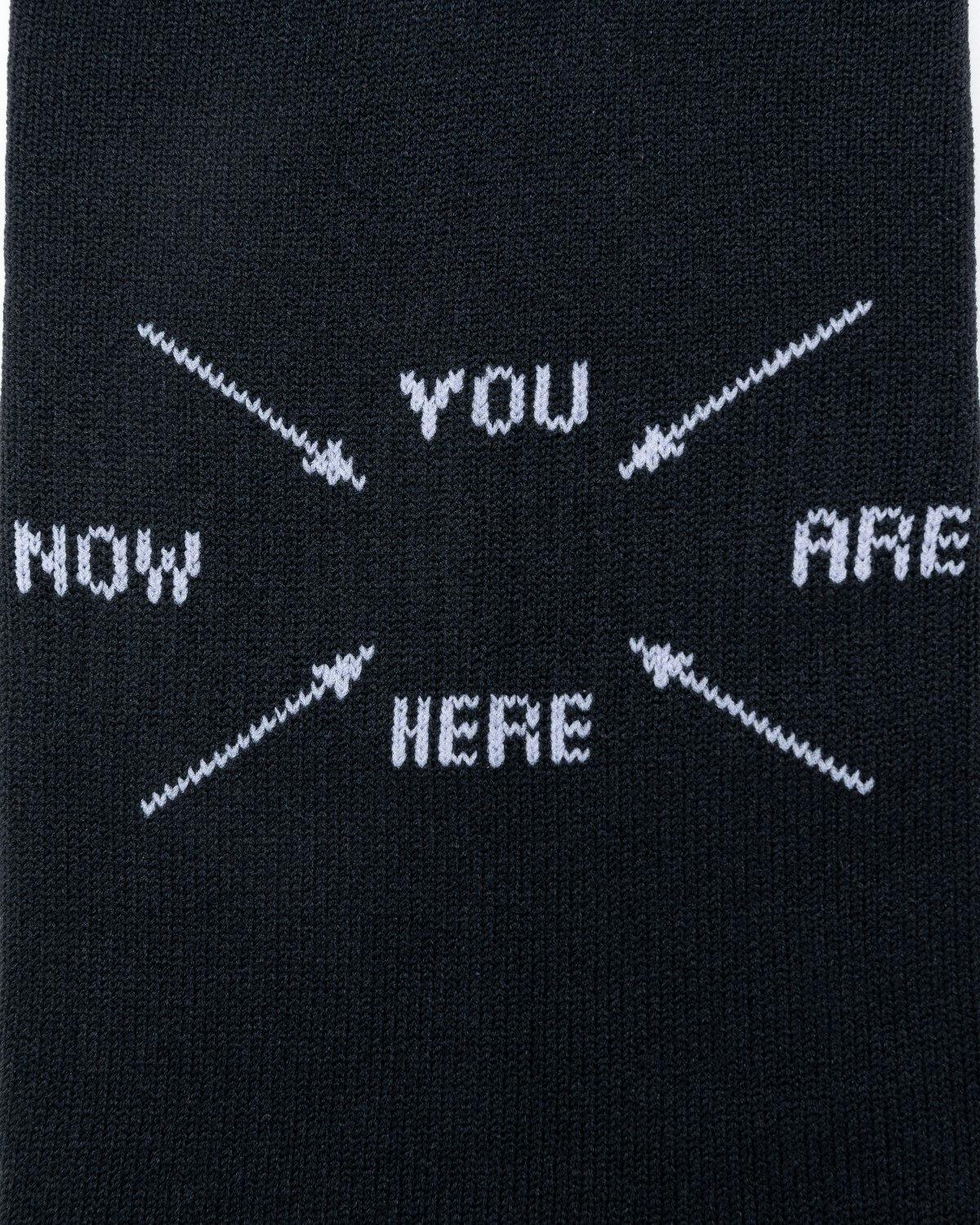 Highsnobiety - Performance Logo Socks Black - Accessories - Black - Image 4