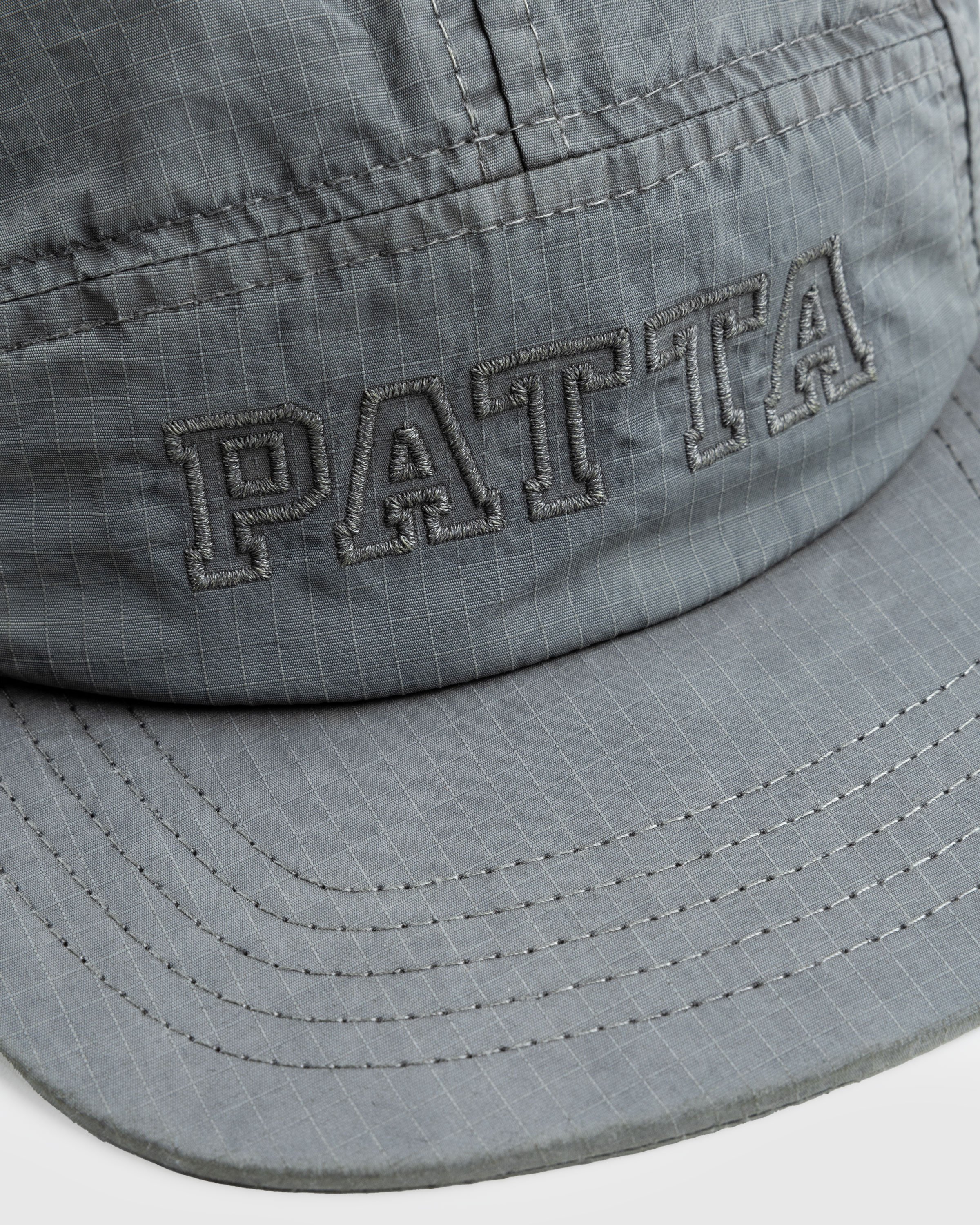 Patta - GARMENT DYE NYLON 5-PANEL CAP Green - Accessories - Green - Image 4