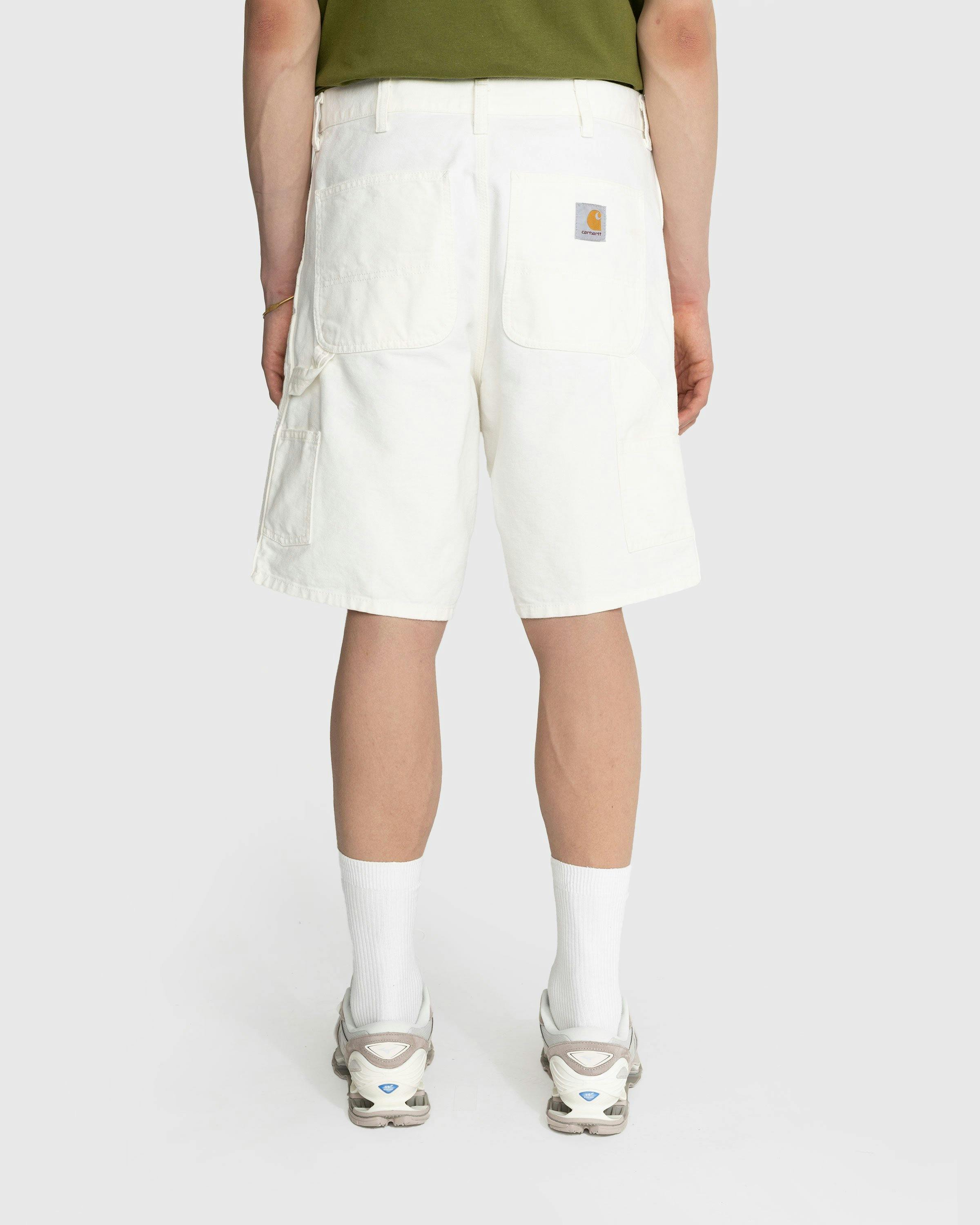 Carhartt WIP - Double Knee Short White - Clothing - Beige - Image 3