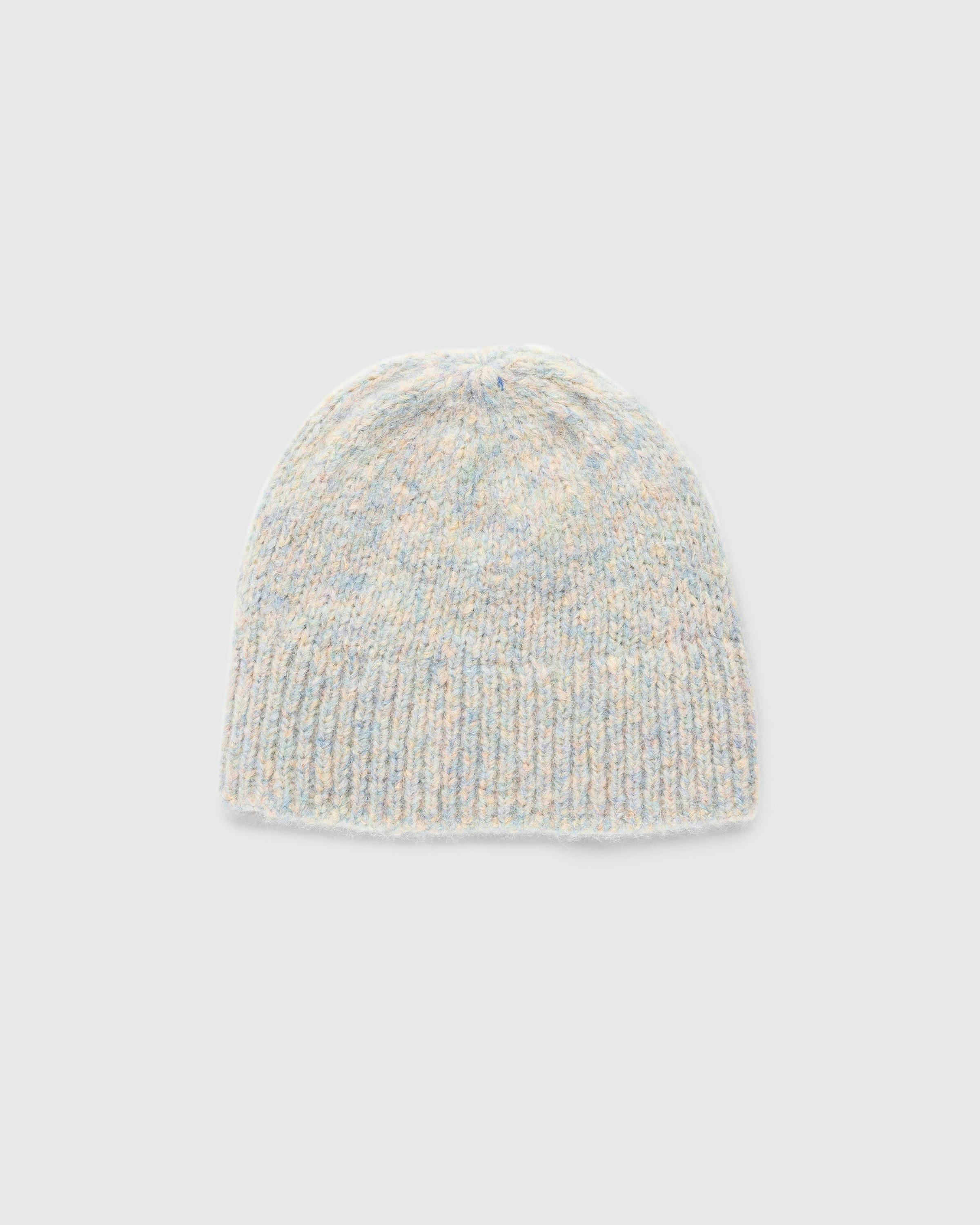 Dries van Noten - Moss Knit Hat Multi - Accessories - Blue - Image 1