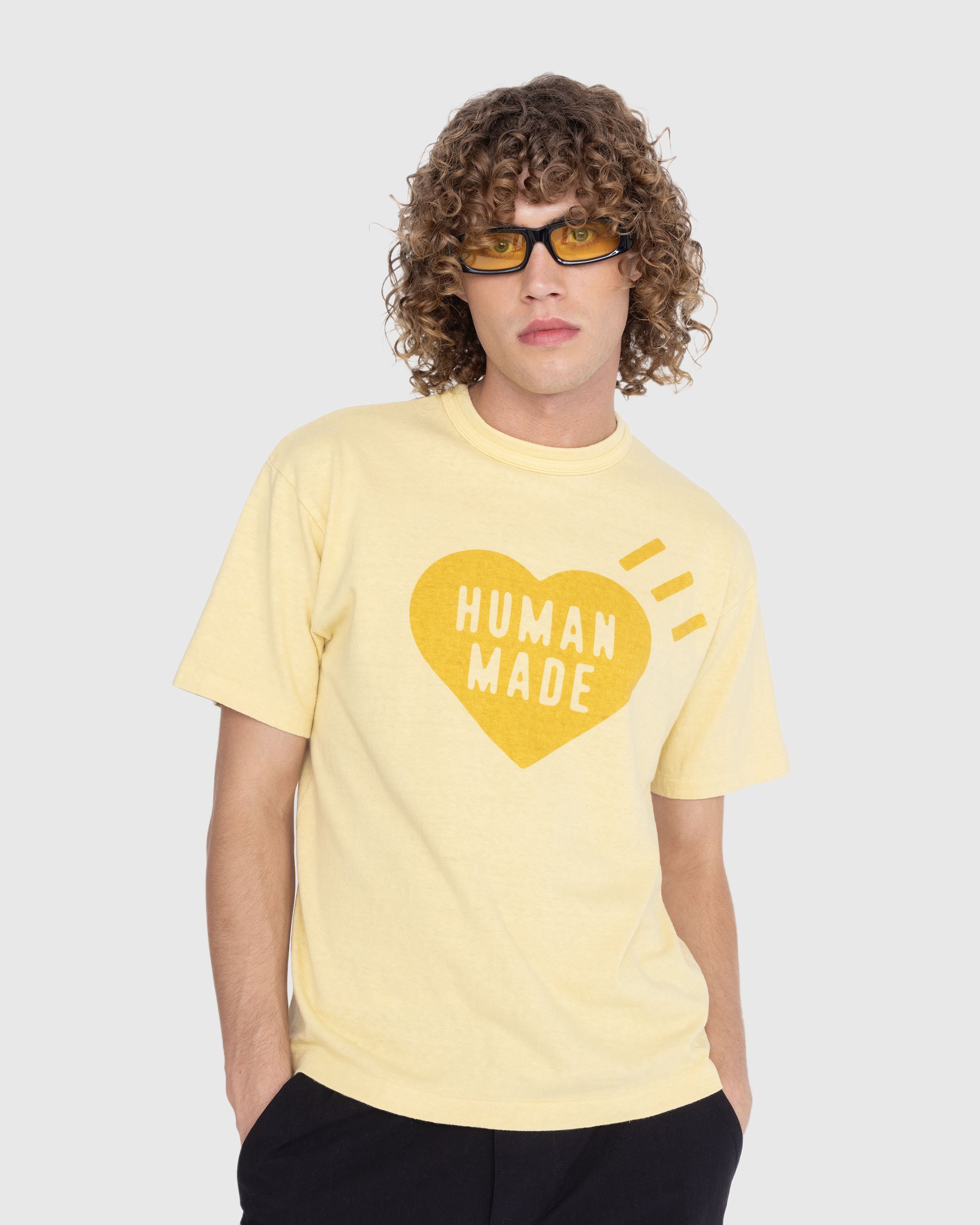 Human Made - Ningen-sei Plant Dyed T-Shirt Yellow - Clothing - Blue - Image 2
