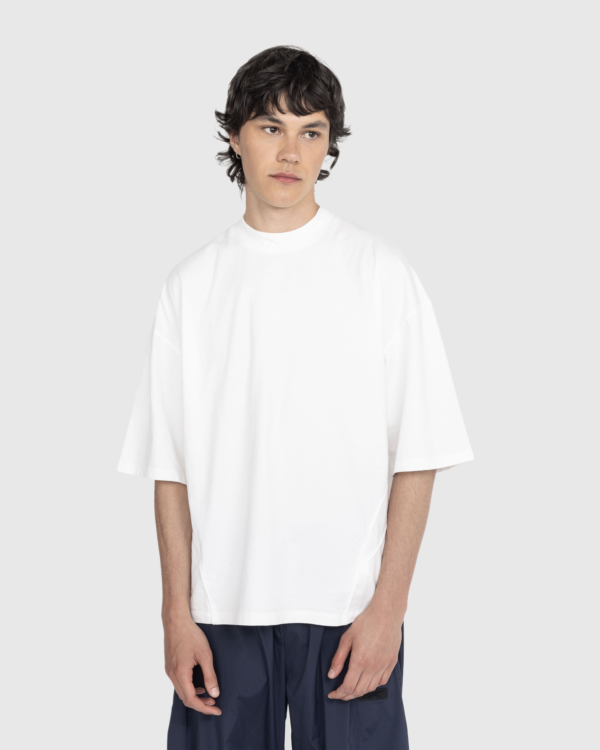 Reebok - Piped T-Shirt Bones - Clothing - White - Image 2
