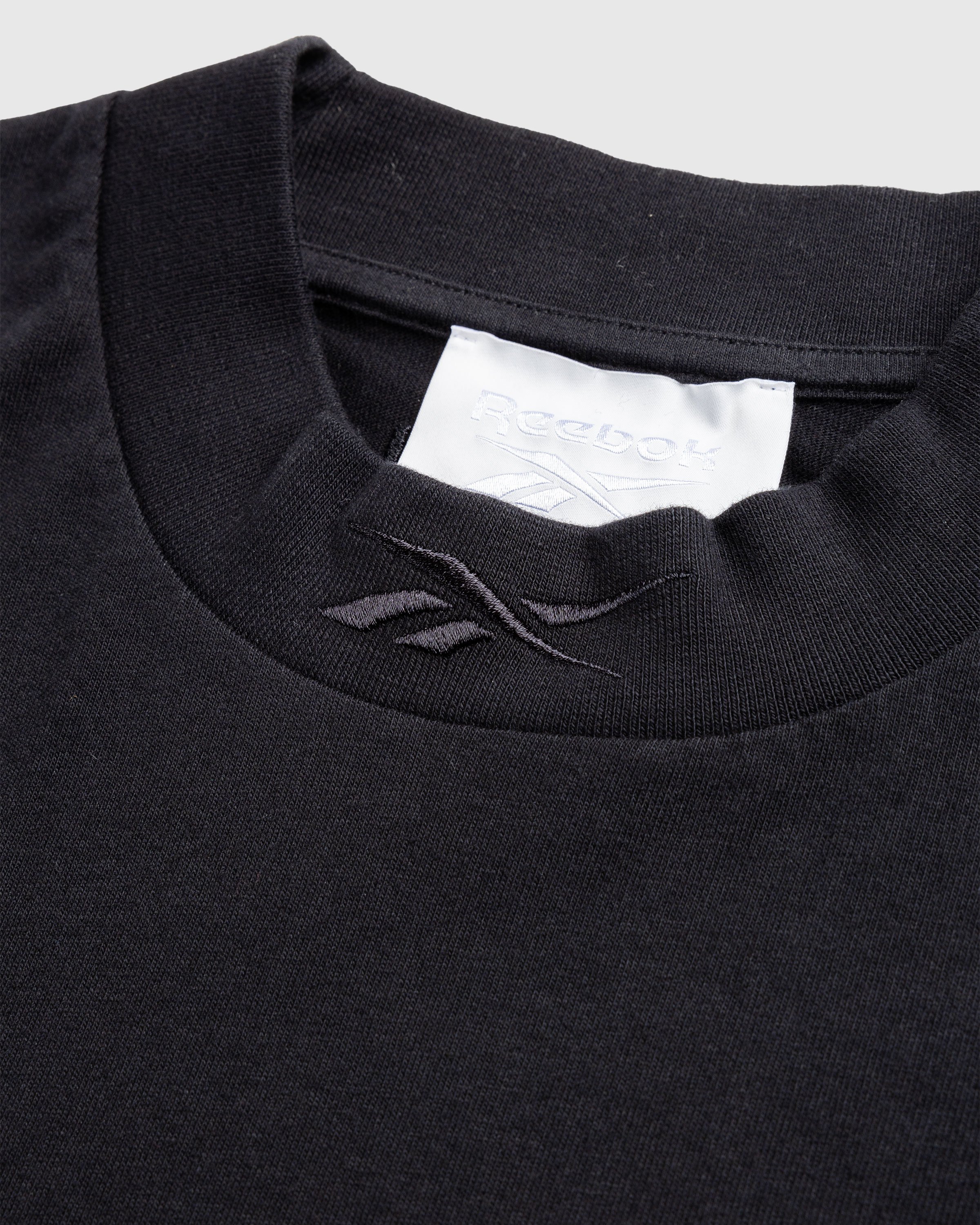 Reebok - Piped T-Shirt Black - Clothing - Black - Image 5