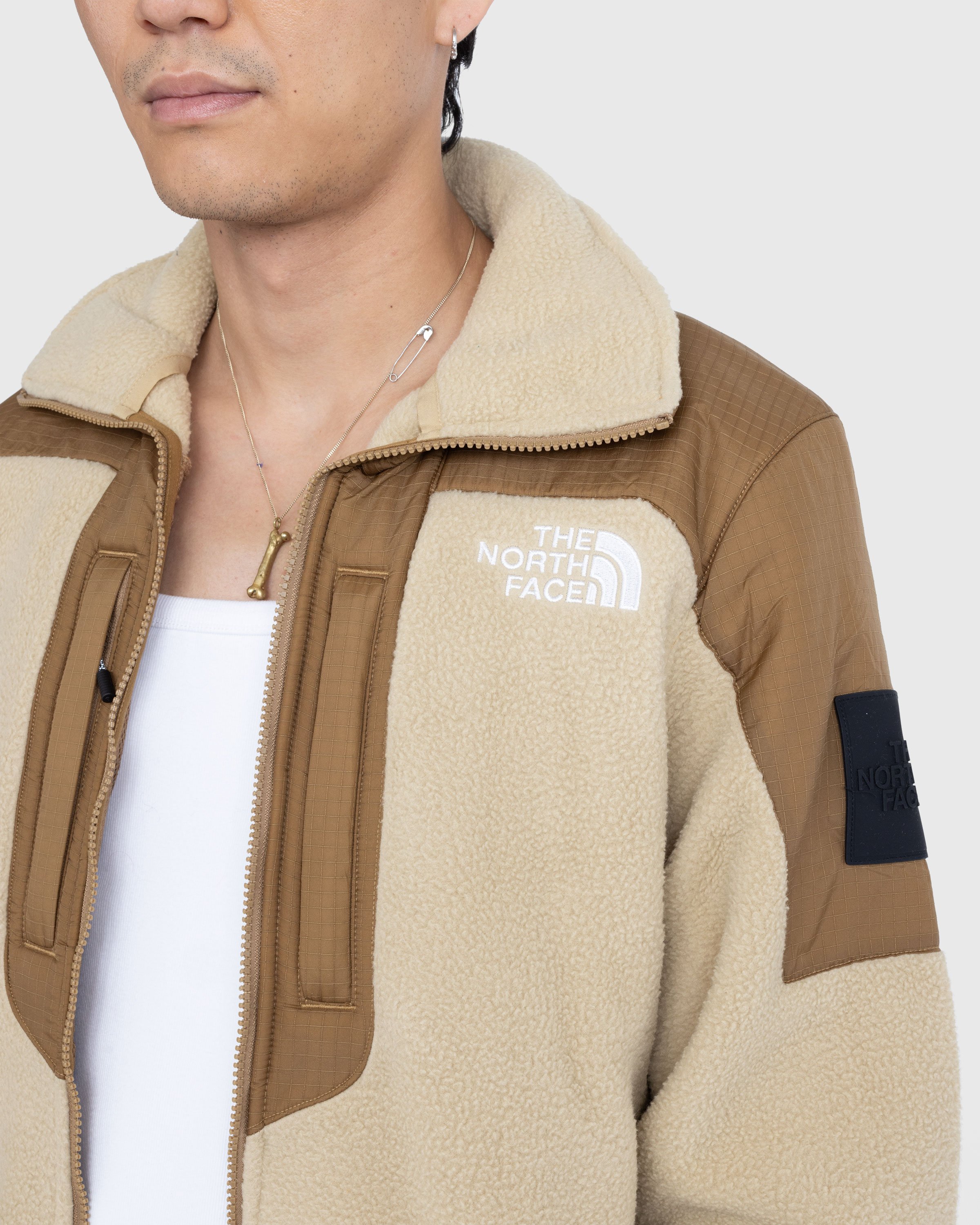 The North Face - Fleeski Y2K Jacket Khaki Stone/Utility Brown - Clothing - Beige - Image 5