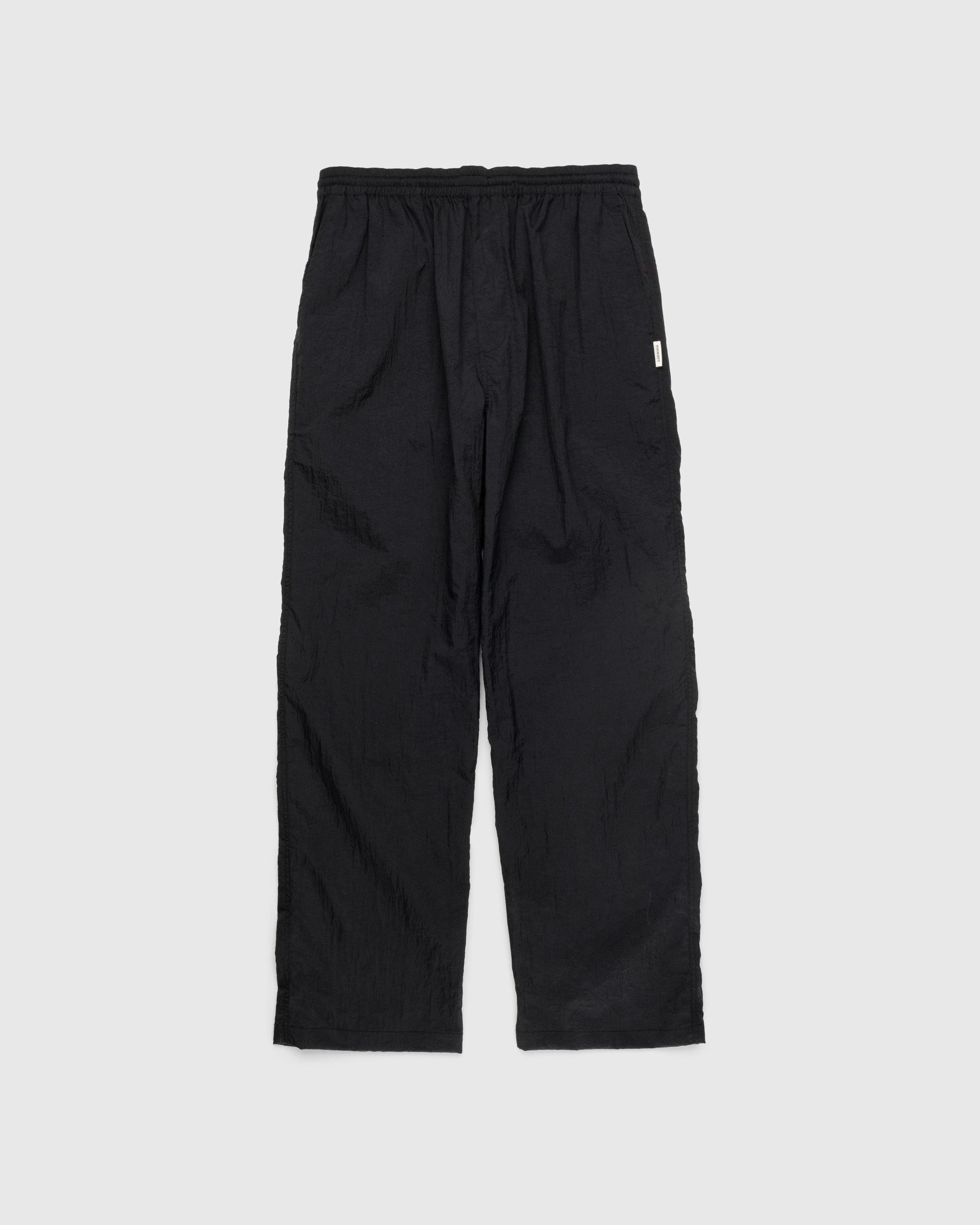 Highsnobiety - Texture Nylon Pants Black - Clothing - Black - Image 1