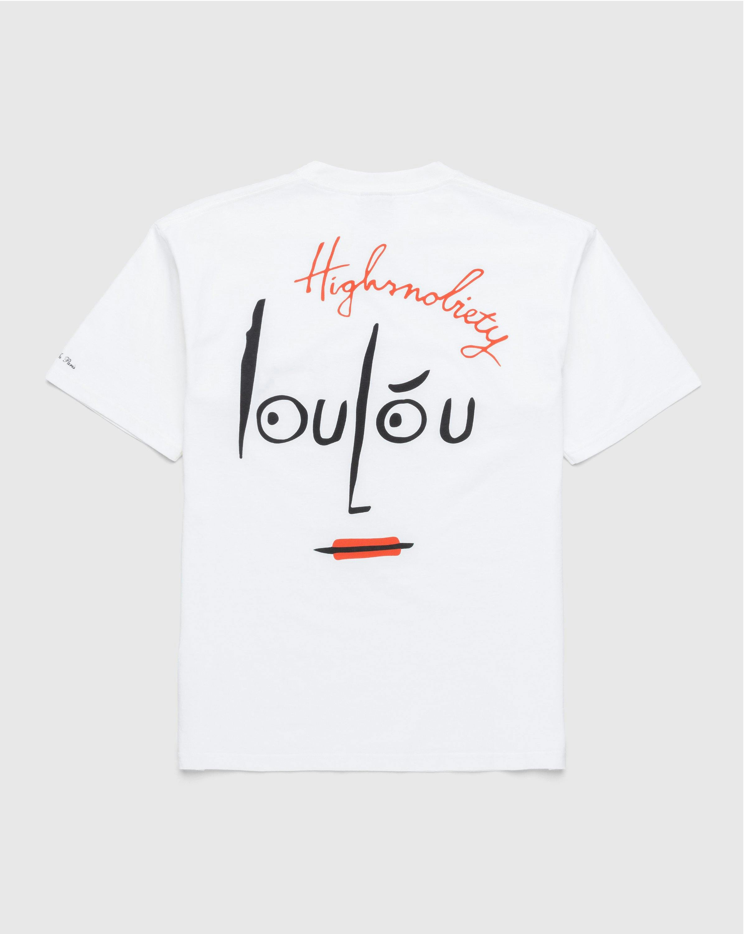 Loulou Paris x Highsnobiety - T-Shirt White - Clothing - White - Image 1