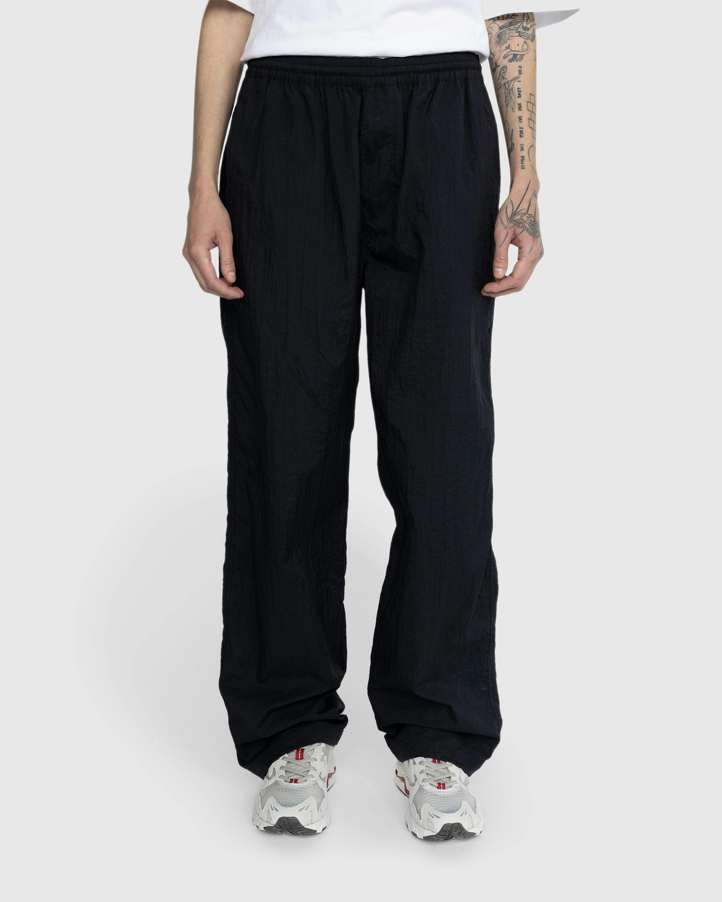 Highsnobiety - Texture Nylon Pants Black - Clothing - Black - Image 2