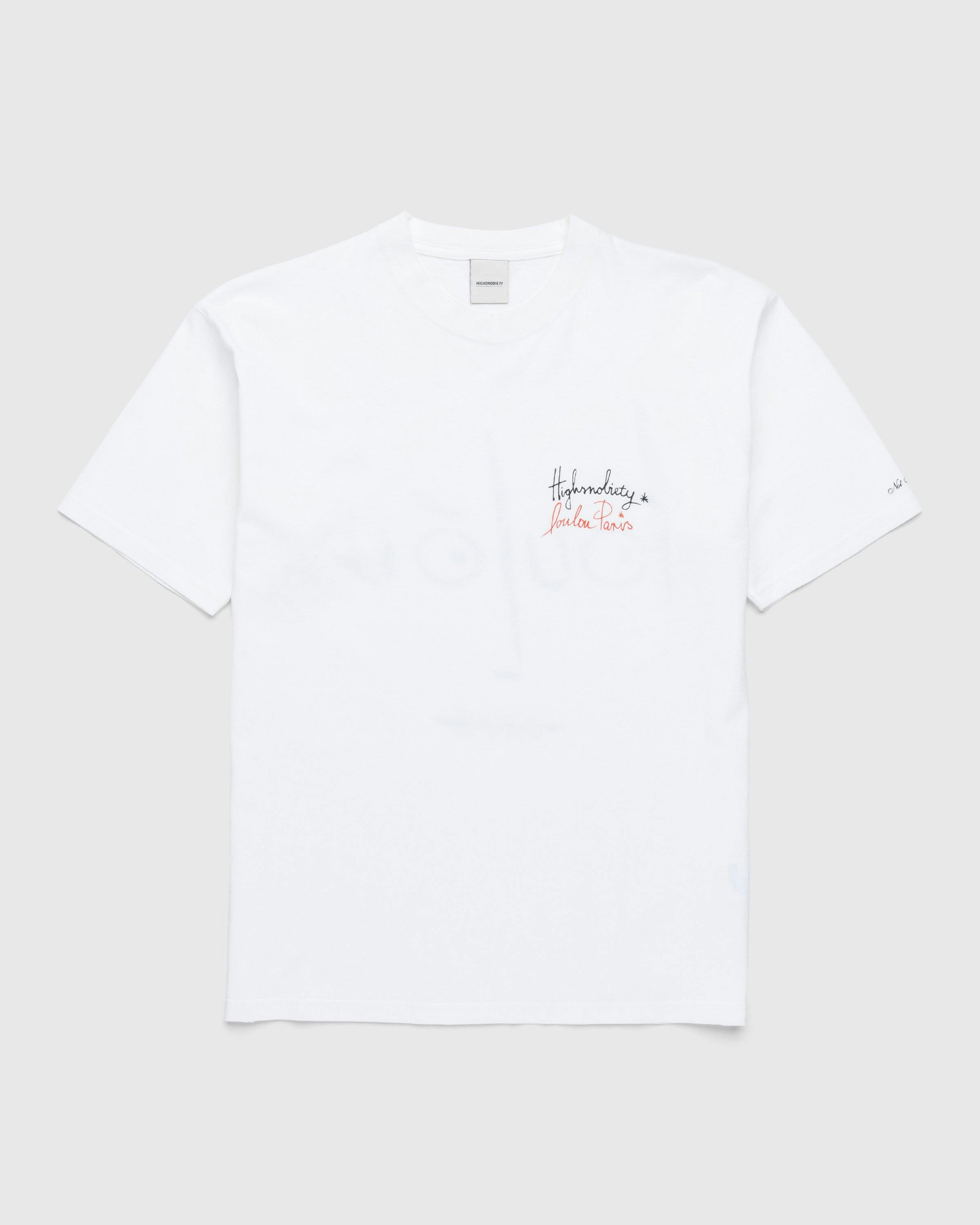 Loulou Paris x Highsnobiety - T-Shirt White - Clothing - White - Image 2