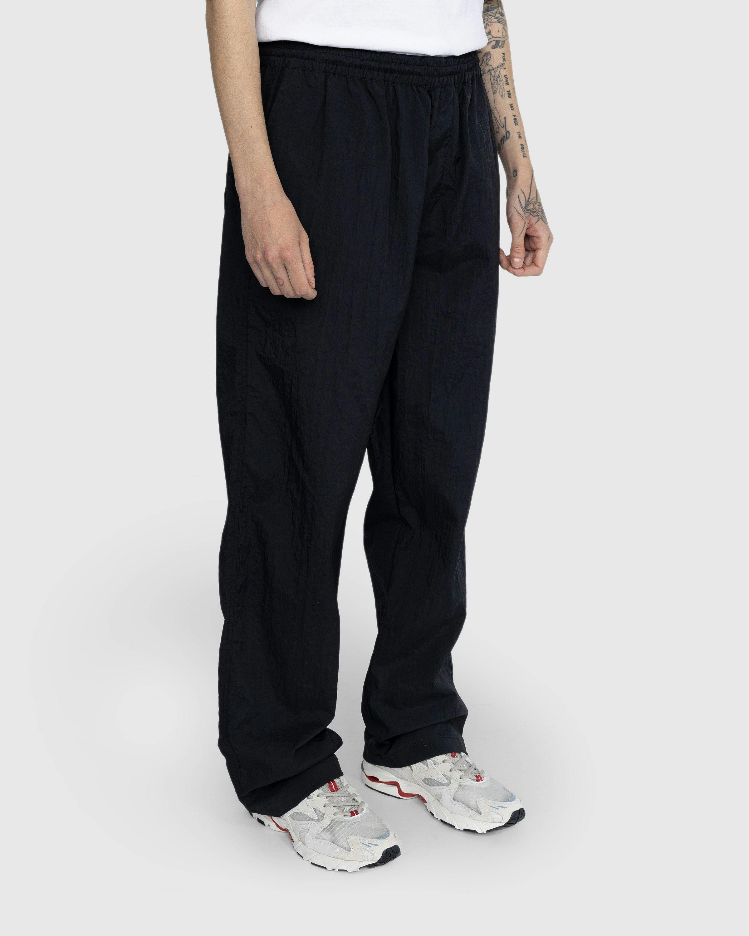 Highsnobiety - Texture Nylon Pants Black - Clothing - Black - Image 4