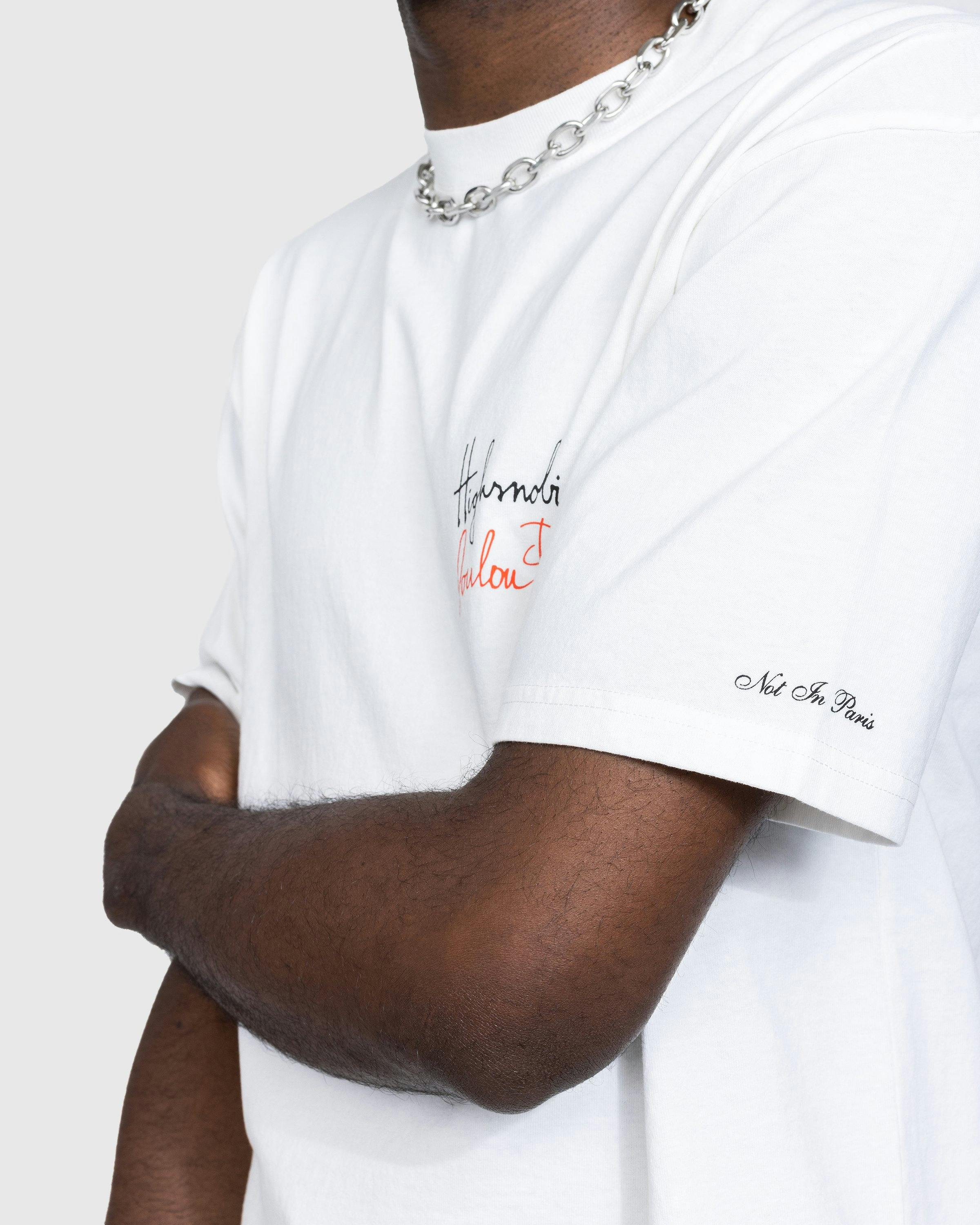 Loulou Paris x Highsnobiety - T-Shirt White - Clothing - White - Image 5